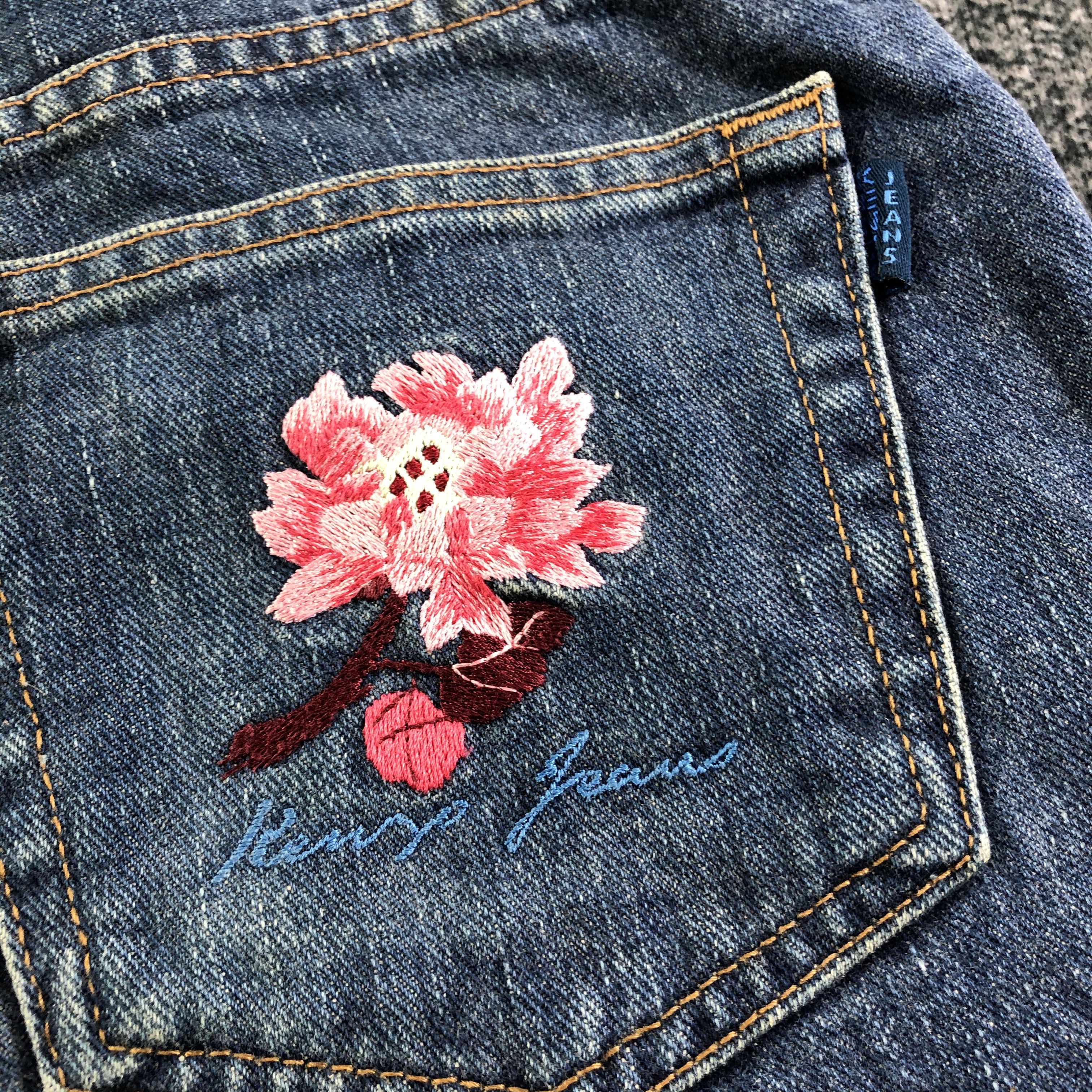 Kenzo Vintage Kenzo Jeans Medium Wash Denim KJ2951 Size US 30 / EU 46 - 5 Thumbnail