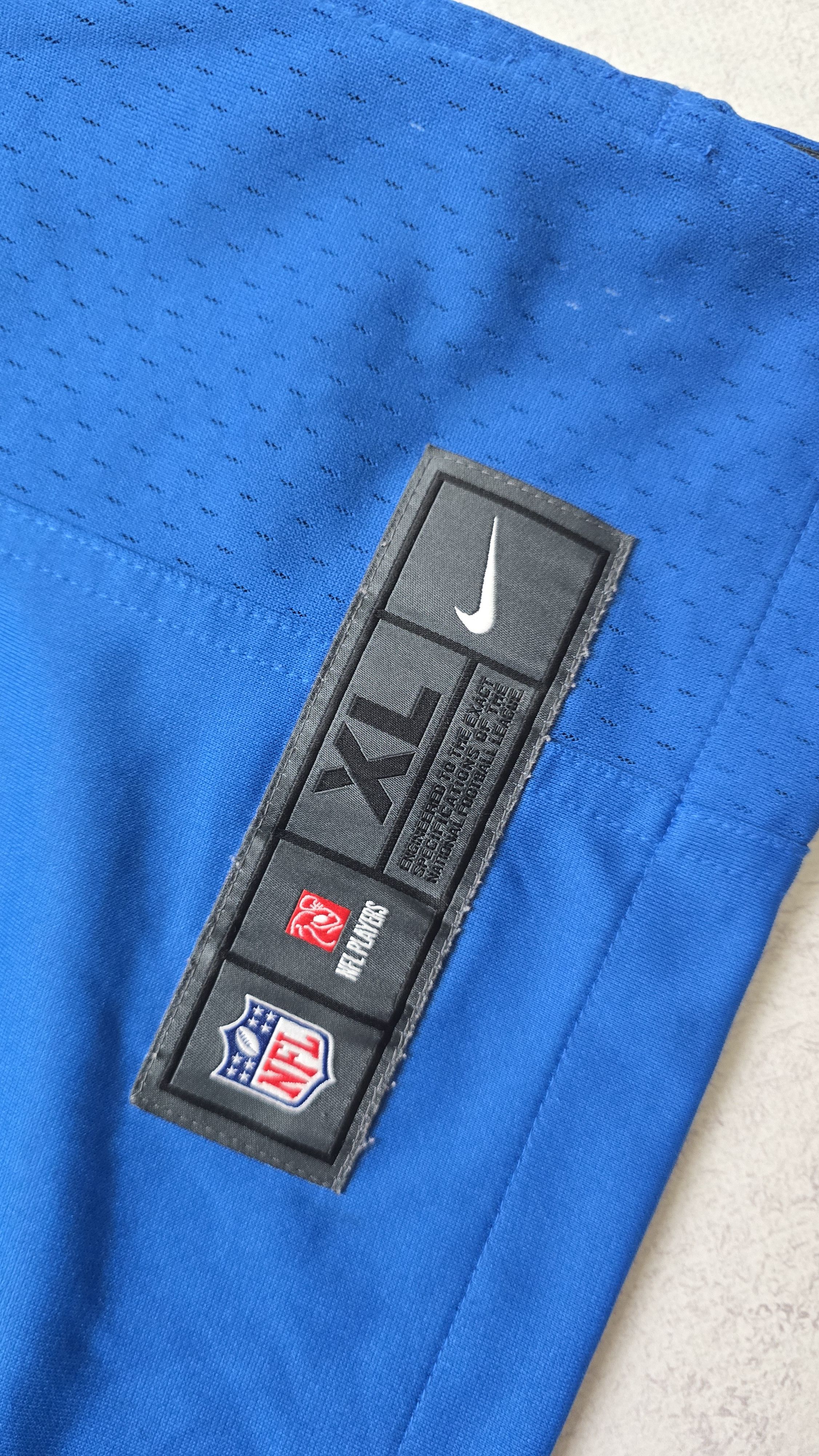 Nike Reggie Bush #21 Detroit Lions Nike On Field NFL Jersey Size US XL / EU 56 / 4 - 17 Thumbnail