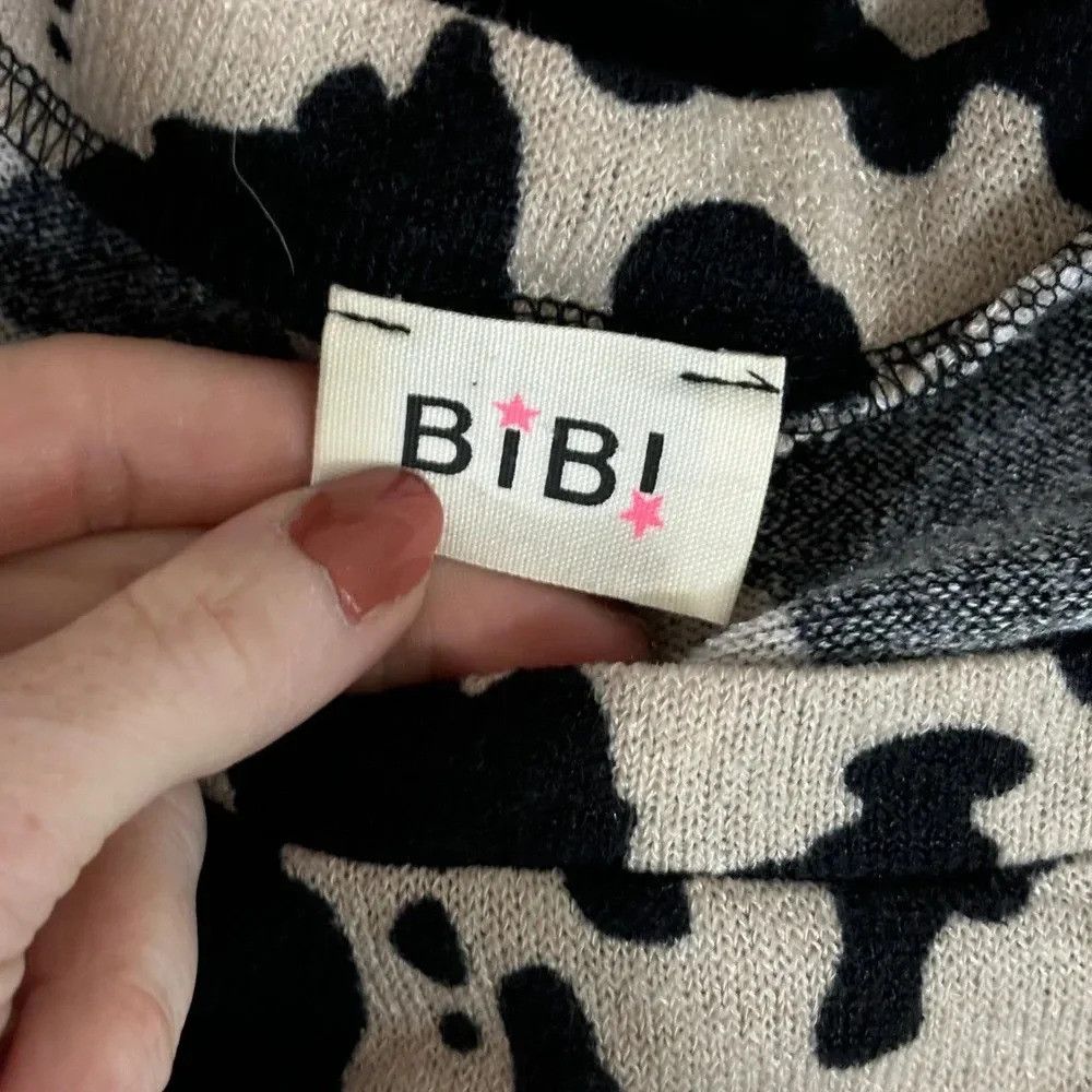 Other Bibi Animal Print Dolman Sweater NWT Size S / US 4 / IT 40 - 3 Thumbnail