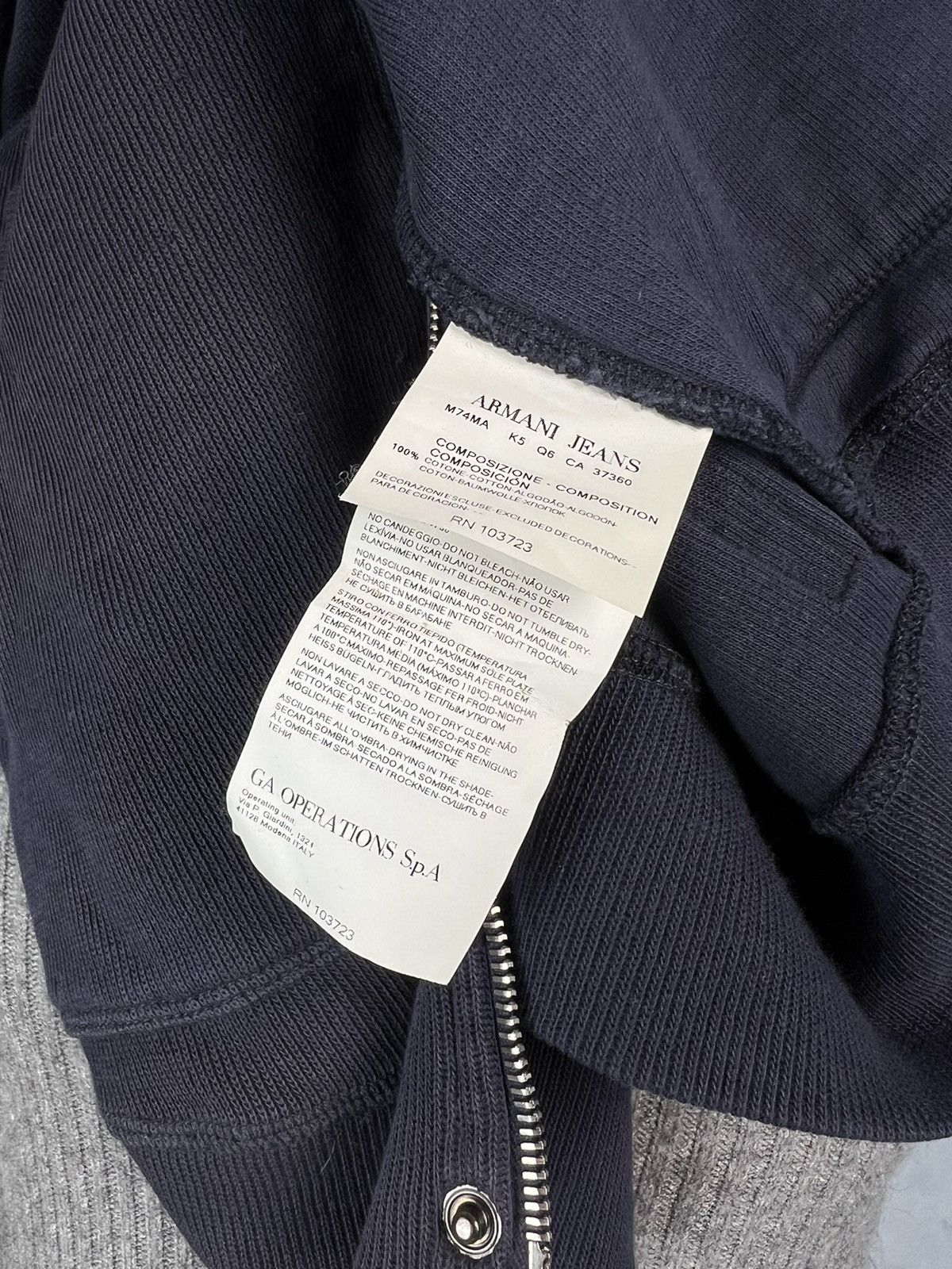 Armani Armani Jeans Bomber Size M - L Size US M / EU 48-50 / 2 - 12 Thumbnail