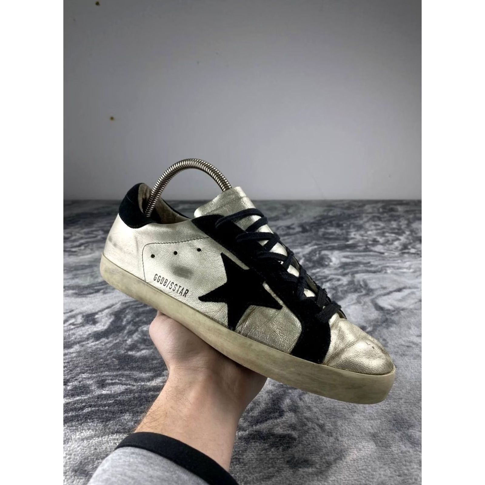 Golden Goose Golden Goose Superstar Leather Trainers Women Size 40 White Sneaker Shoes Leather Upper Lining Insole Outsole Casual Walking 2024 Shoes Size US 10 / IT 40 - 3 Thumbnail