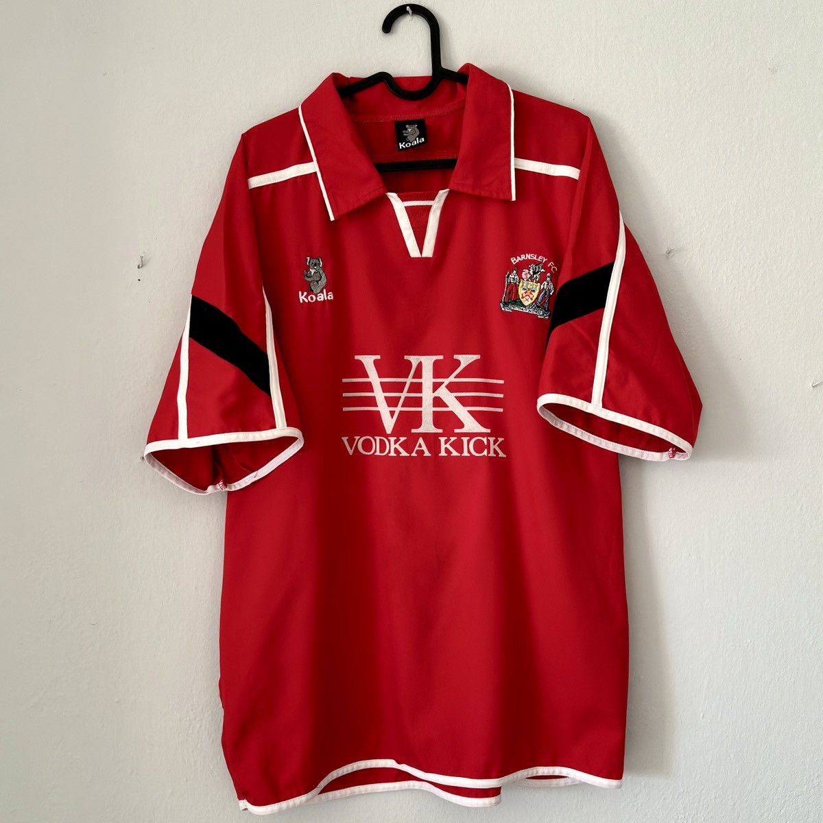 Vintage 2004 2005 Barnsley Koala Vintage Home Kit Soccer Jersey Tee Size US M / EU 48-50 / 2 - 2 Thumbnail