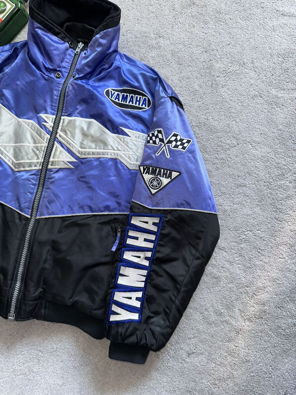 Yamaha Yamaha Motorcycle Cold Gear Vintage 90’s Size US L / EU 52-54 / 3 - 2 Thumbnail