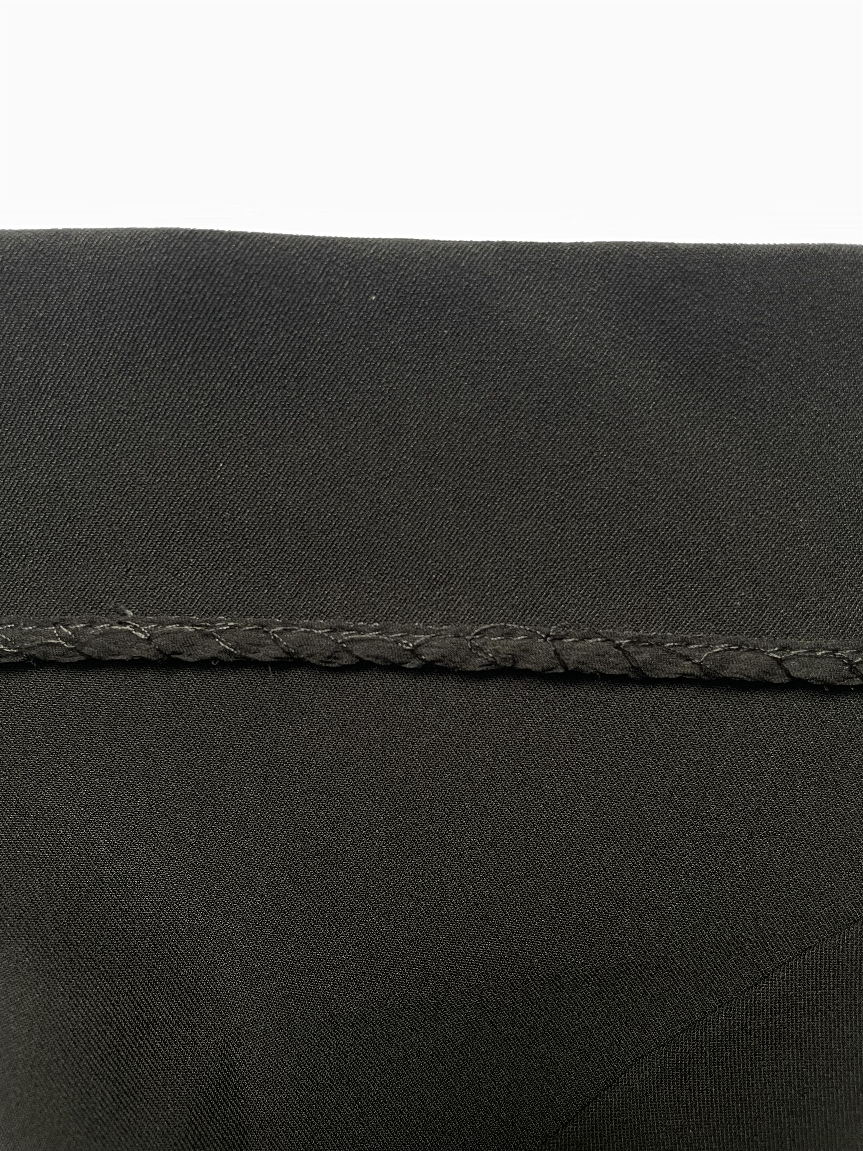 Balenciaga Black Side Ruched Skirt | Size FR34 XSmall Size 25" / US 0 / IT 36 - 5 Thumbnail