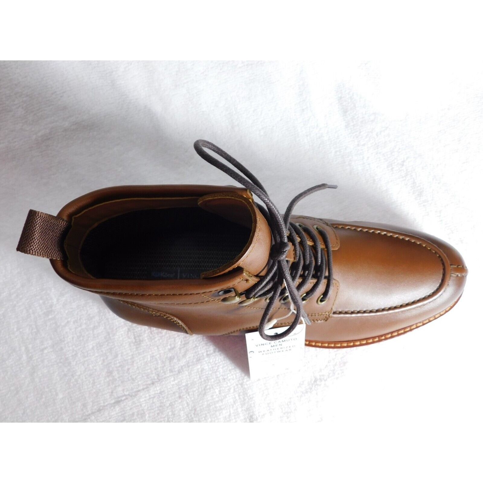 Vince Camuto M7 Vince Camuto Brown Kameil Leather Cuero Boots Size 9 M Size US 9 / EU 42 - 5 Thumbnail