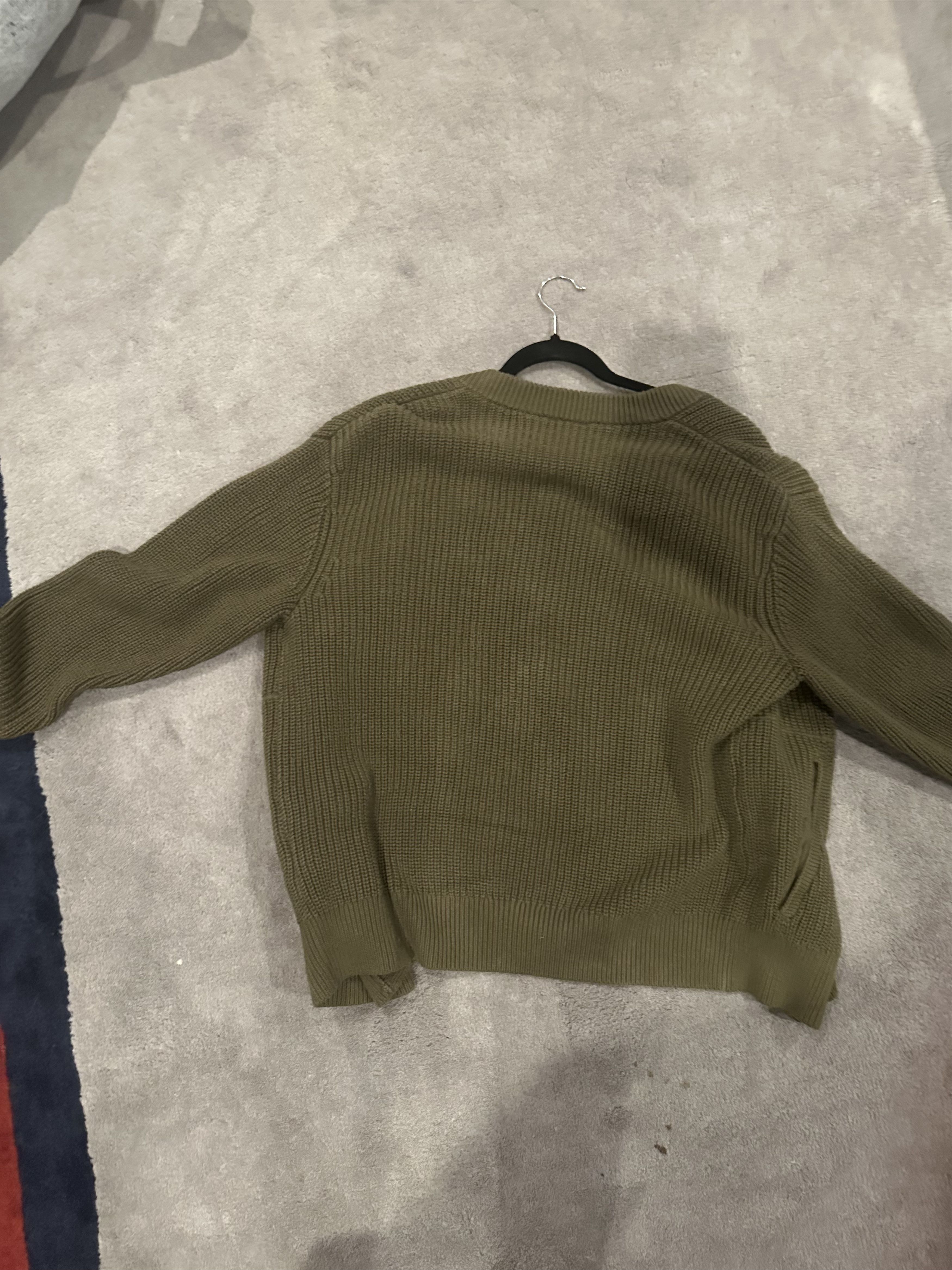 Carhartt Carhartt Green Knit Cardigan Size US M / EU 48-50 / 2 - 2 Thumbnail
