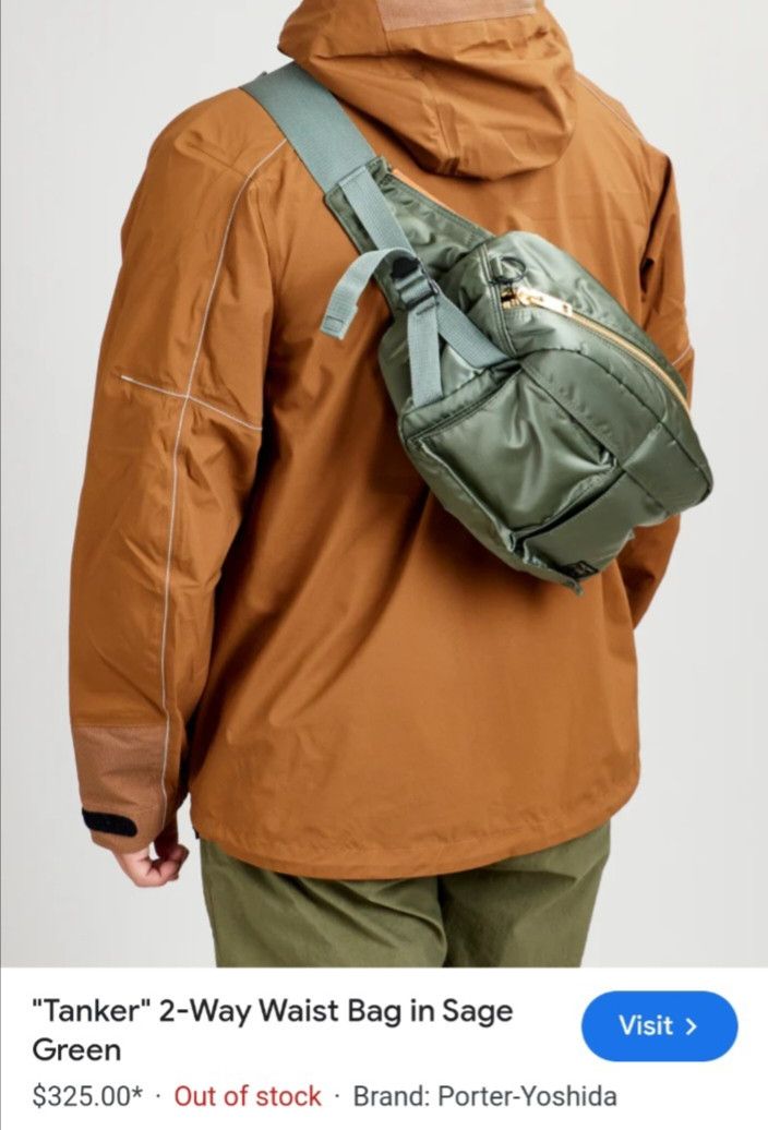 Porter PORTER TANKER 2-WAY WAIST BAG Size ONE SIZE - 1 Thumbnail
