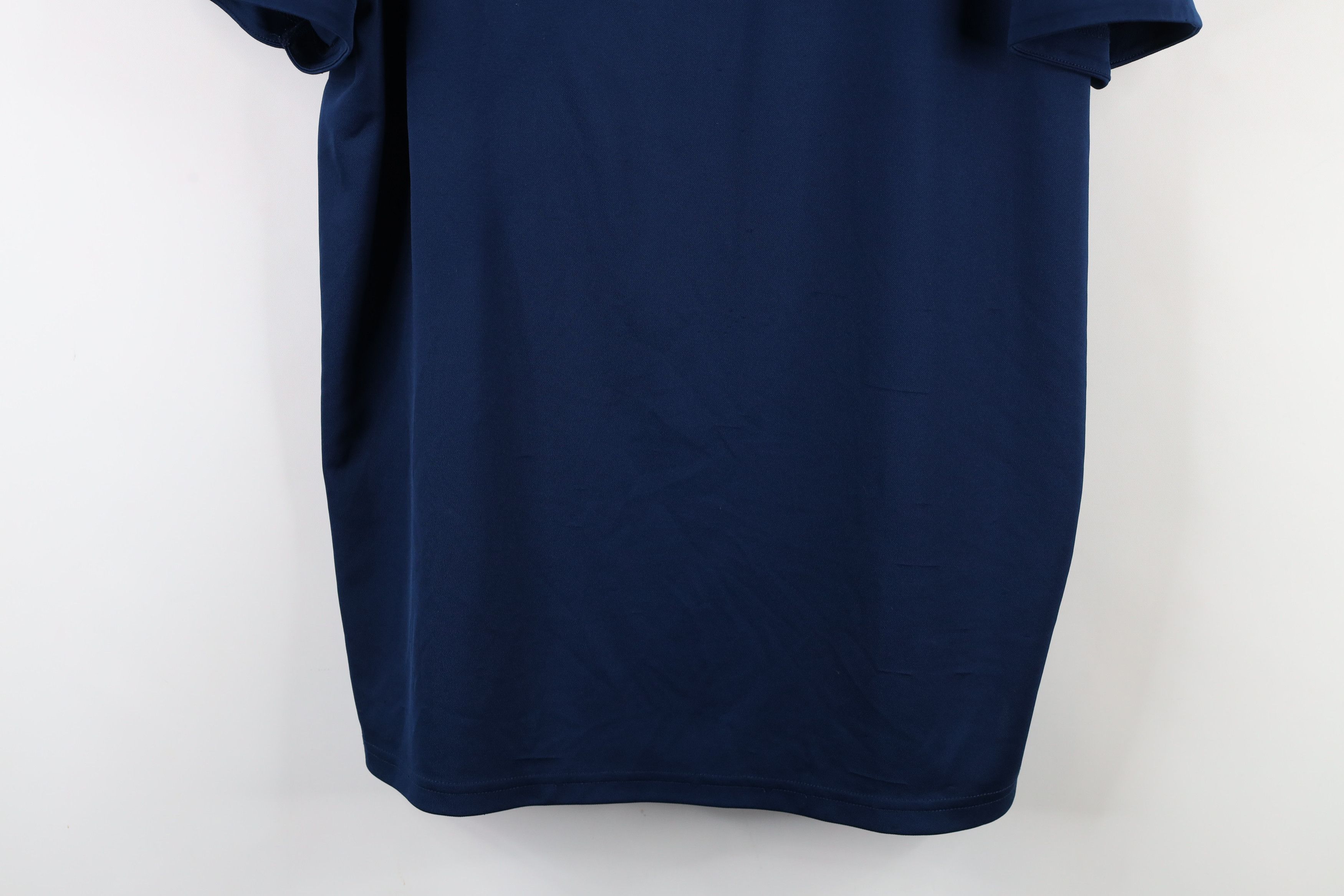 Oakley Vintage Oakley Distressed Spell Out Knit Golf Polo Shirt Size US XL / EU 56 / 4 - 3 Thumbnail