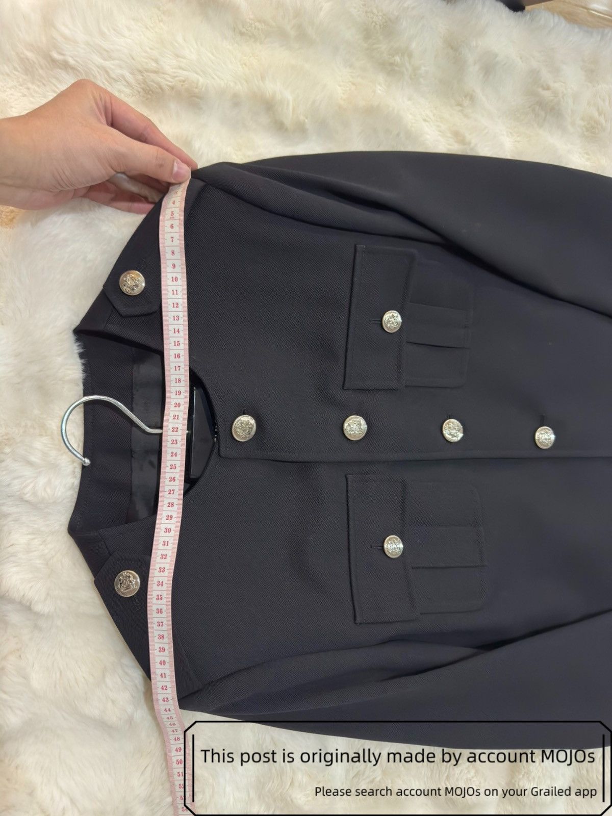 Celine Sz 46 Celine Silver Coin Button Short Hunting Jacket mojos36 Size US S / EU 44-46 / 1 - 3 Thumbnail