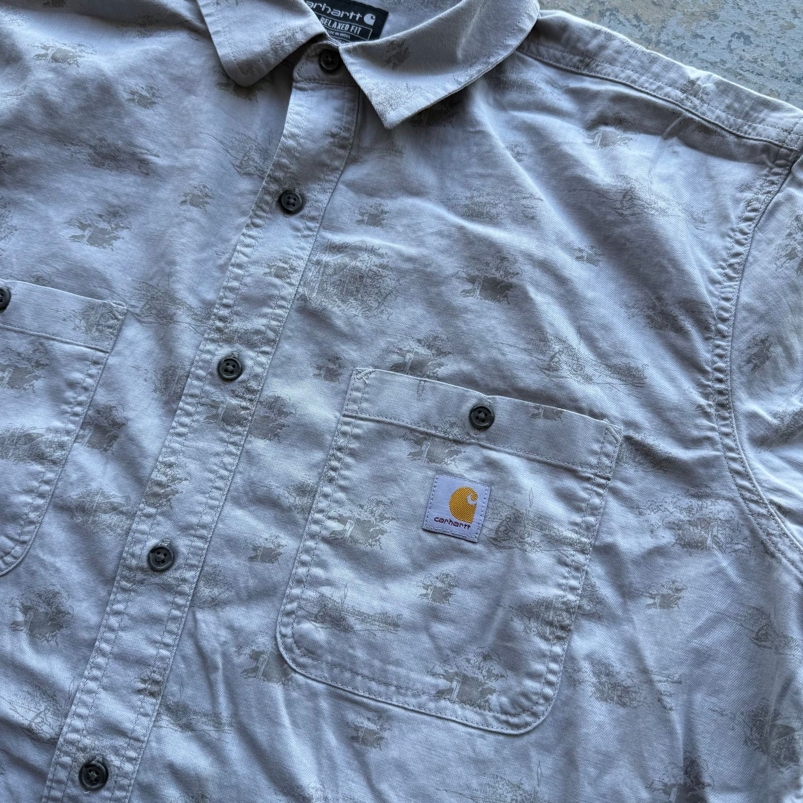Carhartt Carhartt Patterned Button Up XL Size US XL / EU 56 / 4 - 2 Thumbnail