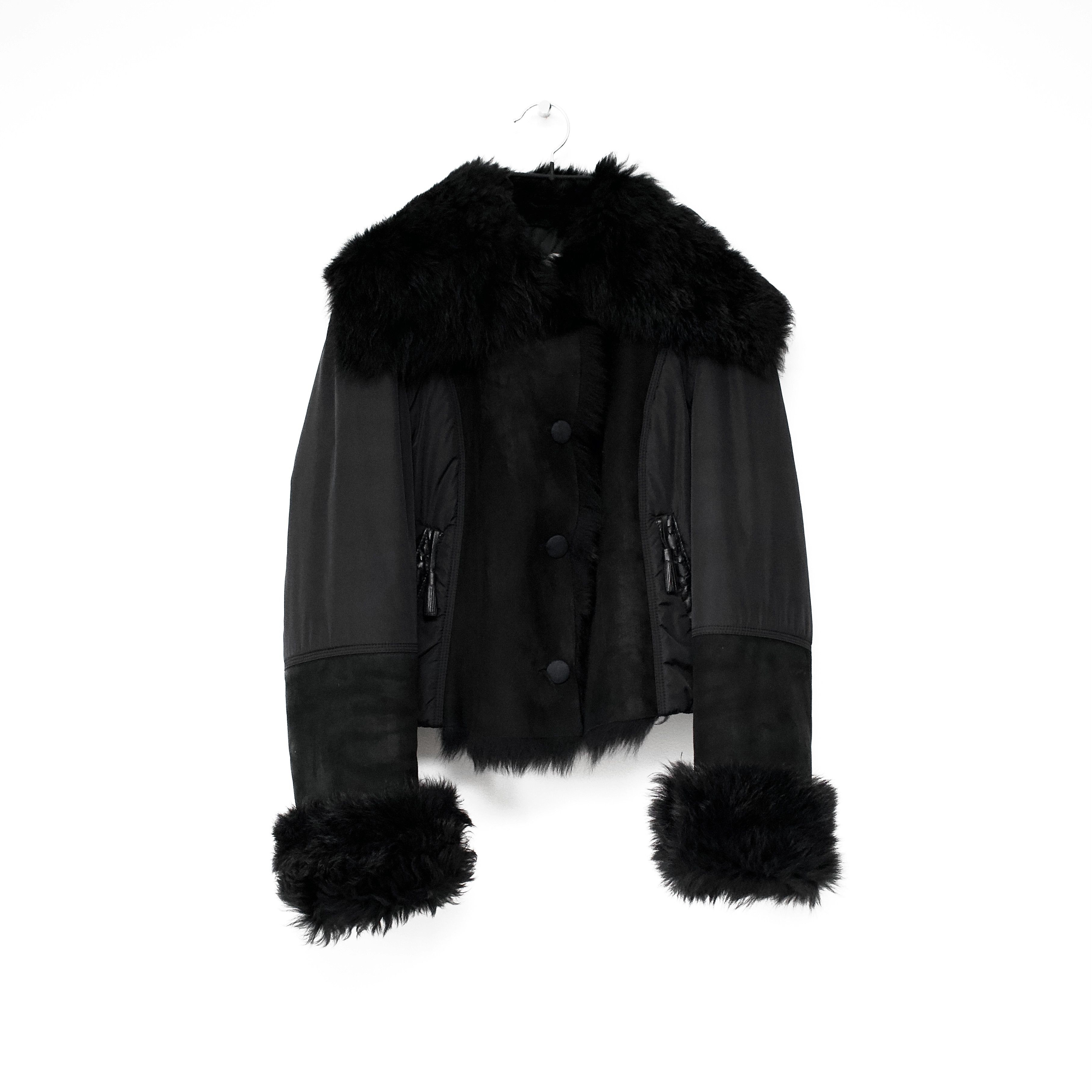 Alexander McQueen F/W2004 "The Catwalk" shearling jacket Size M / US 6-8 / IT 42-44 - 4 Thumbnail