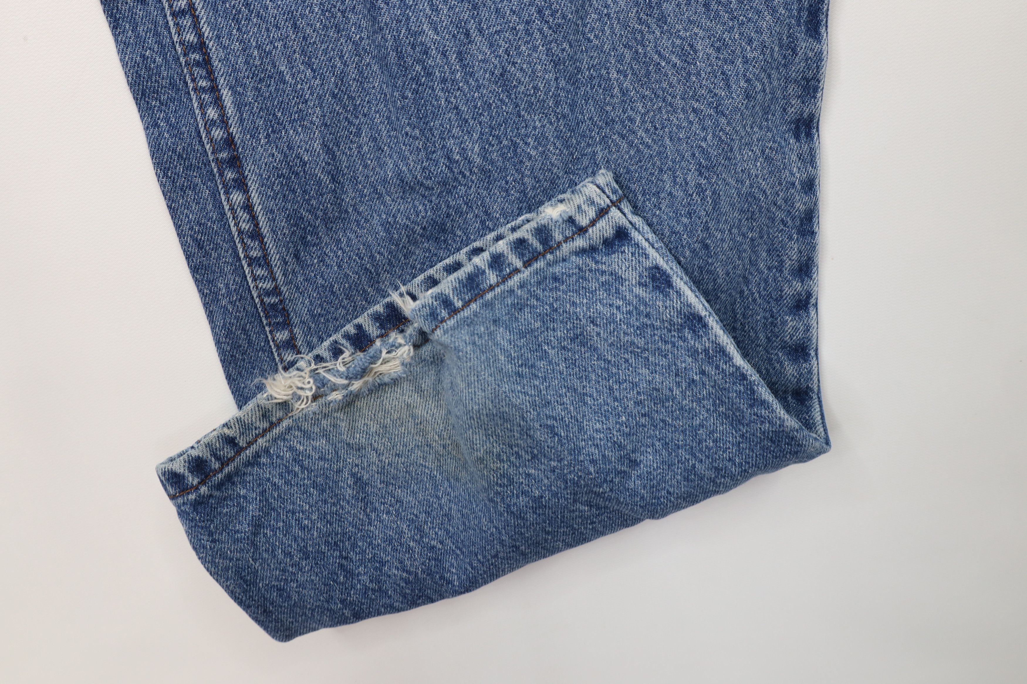 Harley Davidson Vintage Harley Davidson Spell Out Wide Leg Denim Jeans Size US 42 / EU 58 - 5 Thumbnail