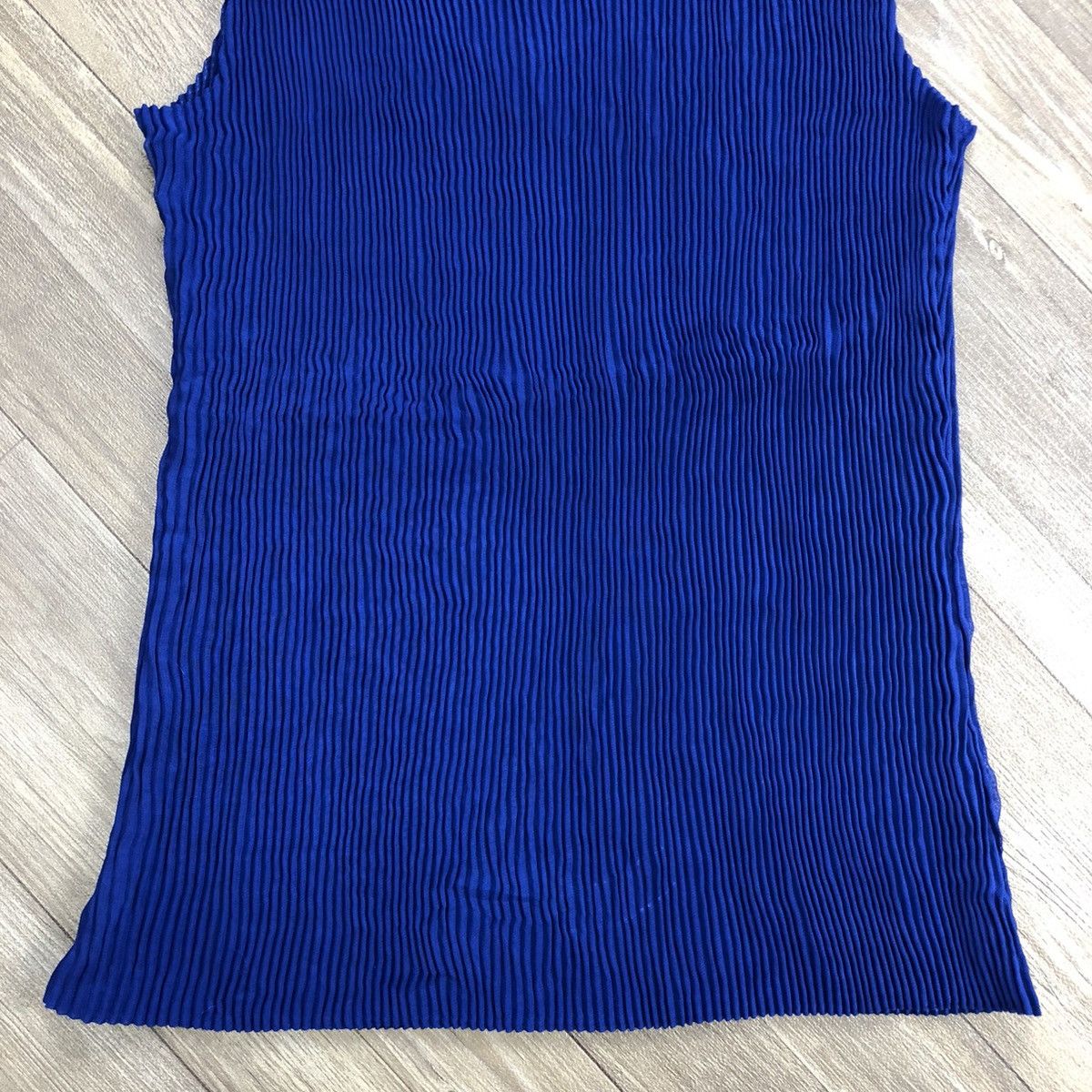 Issey Miyake × Japanese Brand × Vintage Vtg Arte Soie Issey Miyake Pleats Please Inspired Tank Tops Size M / US 6-8 / IT 42-44 - 4 Thumbnail