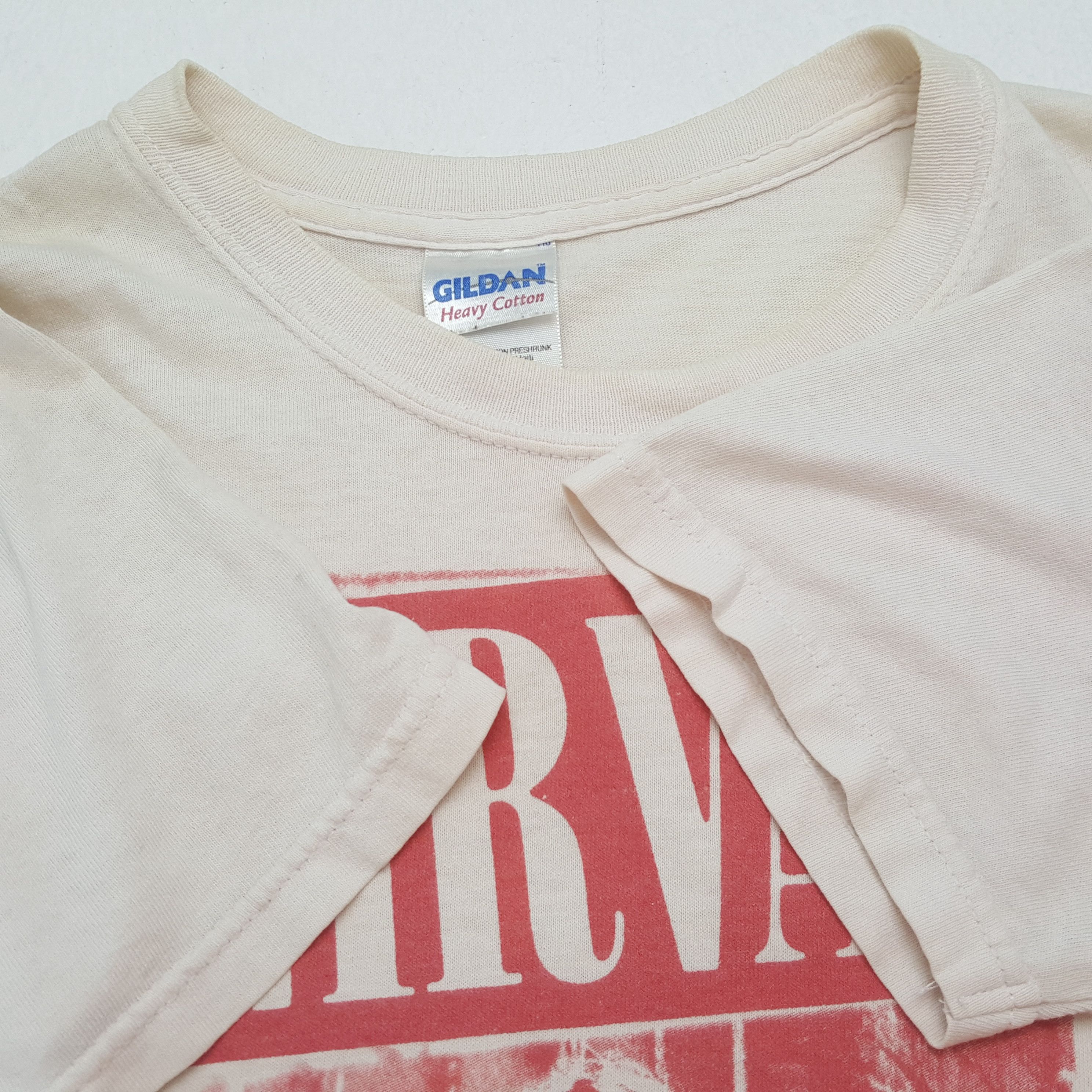 Band Tees × Nirvana × Vintage NIRVANA Rock Band Music Tshirt Size US S / EU 44-46 / 1 - 6 Thumbnail