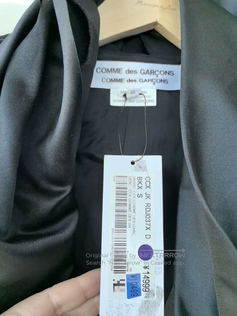 Comme des Garcons Comme Des Garcons Black Multi-Layer Ruffle Collar Jacket Size S / US 4 / IT 40 - 5 Thumbnail