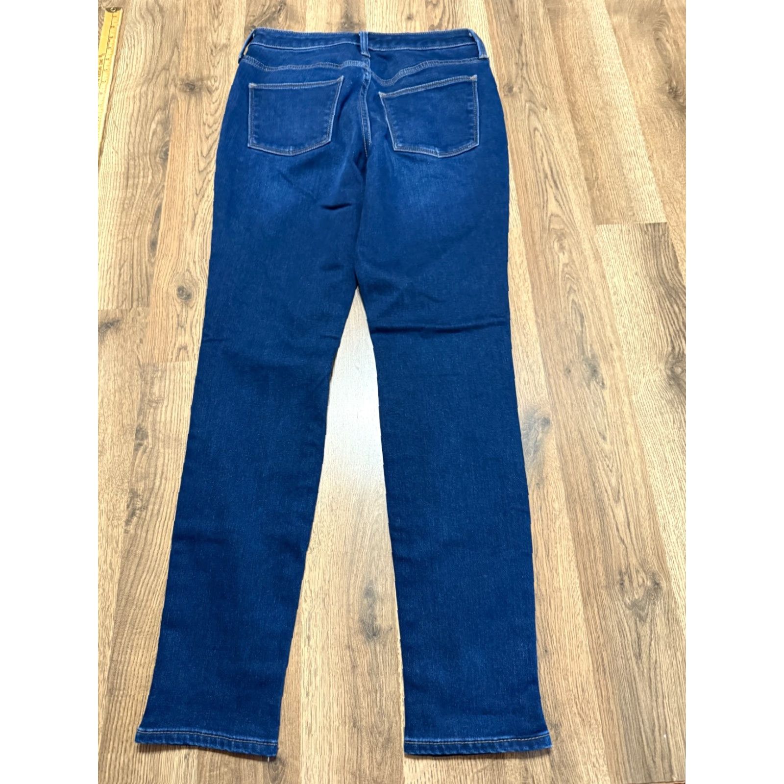 Vintage Universal Thread Jeans Women's 8/29R Blue Denim High Rise Skinny Leg Jeans Regular 5-Pocket Stretch Inseam 28.5 in Adult Womens Size 30" / US 8 / IT 44 - 2 Thumbnail
