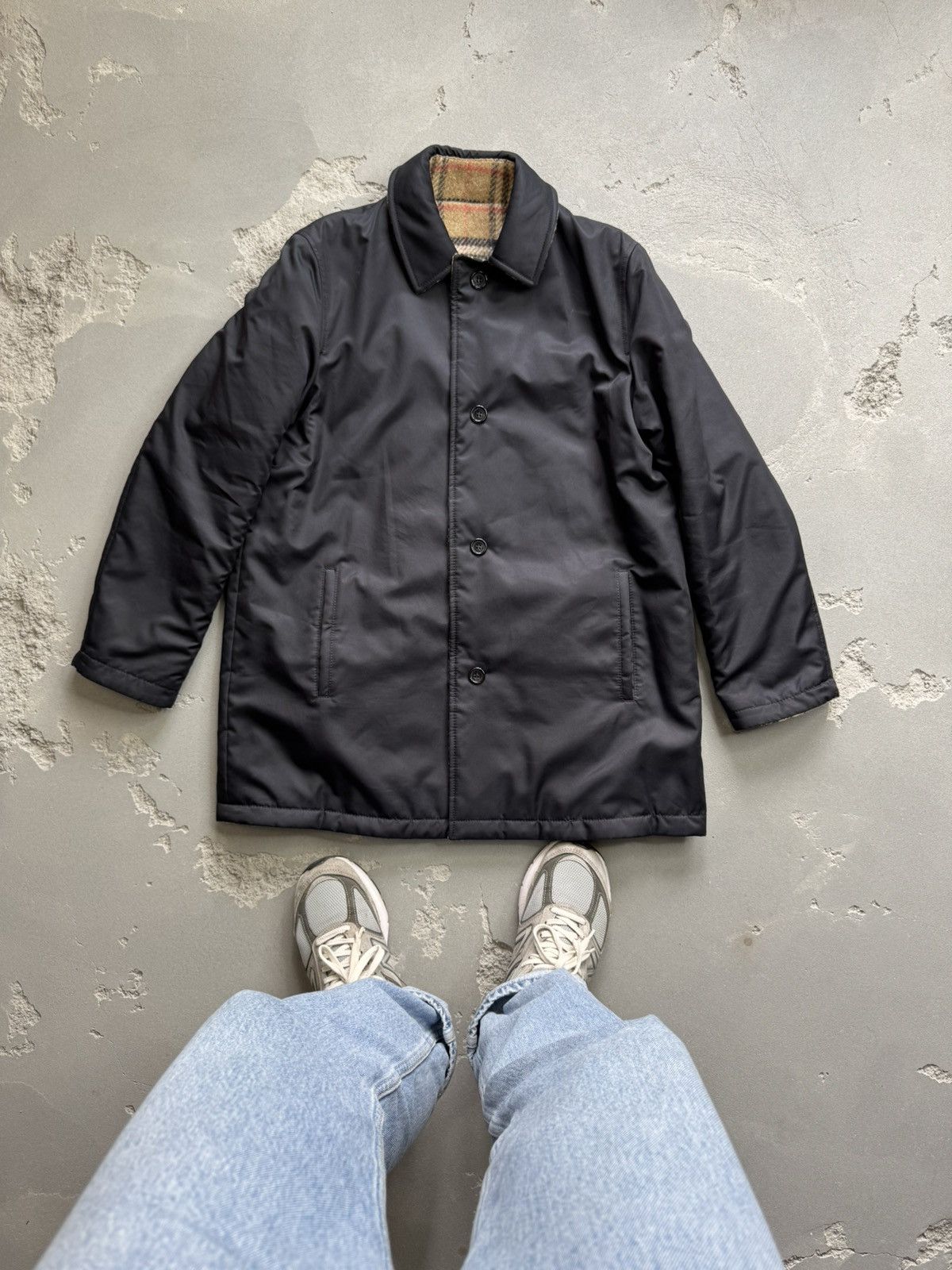 Burberry Burberry vintage reversible trench coat jacket M Size M / US 6-8 / IT 42-44 - 3 Thumbnail