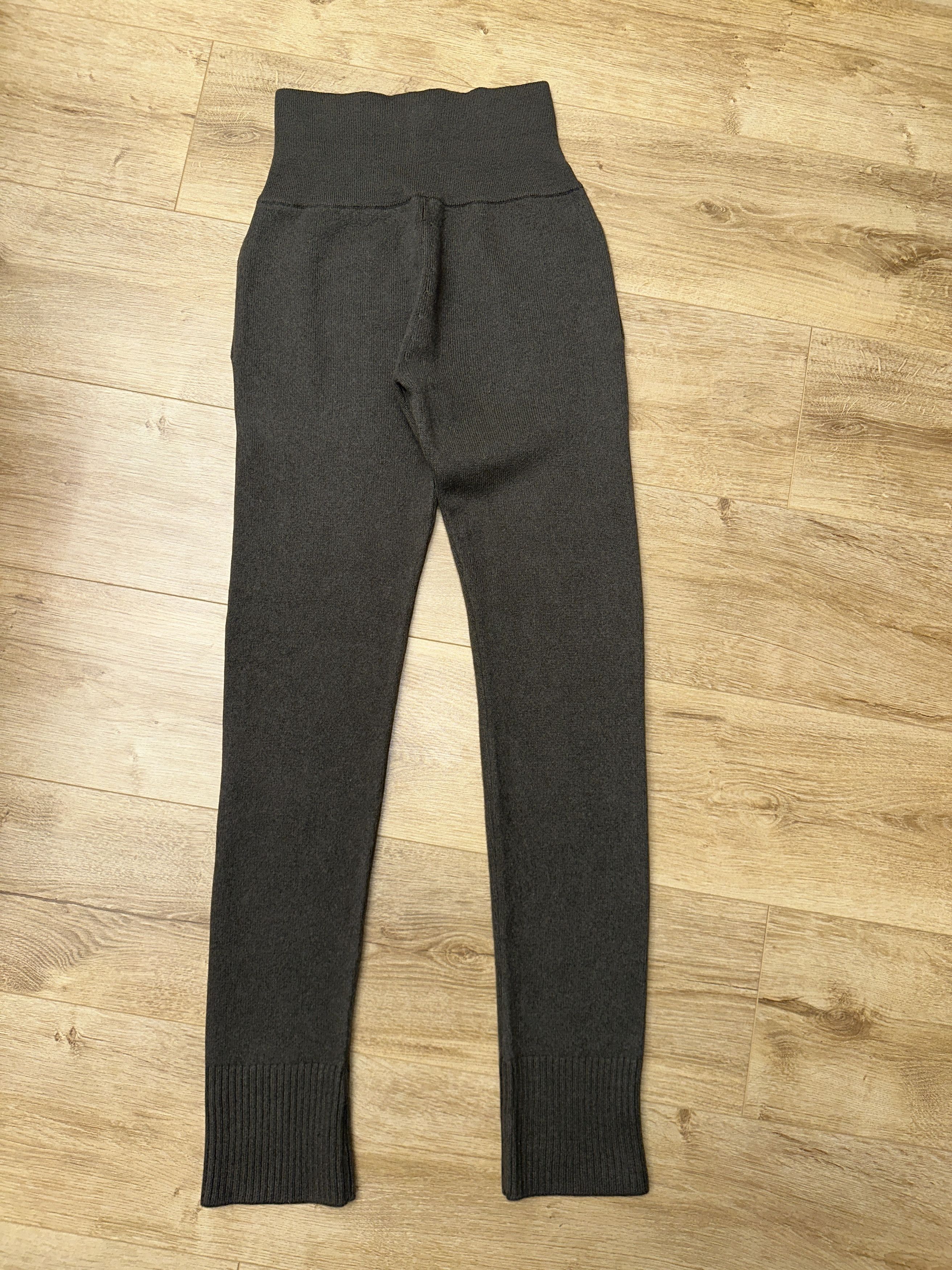 Hermes Hermès Cashmere Knit Jogger Pants Ribbed Waist Size 40 Size 27" / US 4 / IT 40 - 10 Thumbnail