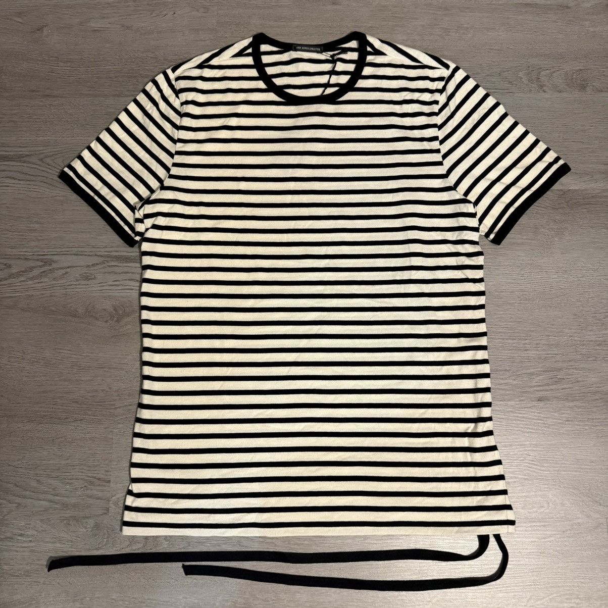 Ann Demeulemeester Ann Demeulemeester Aimar Striped Tee Size US M / EU 48-50 / 2 - 1 Thumbnail