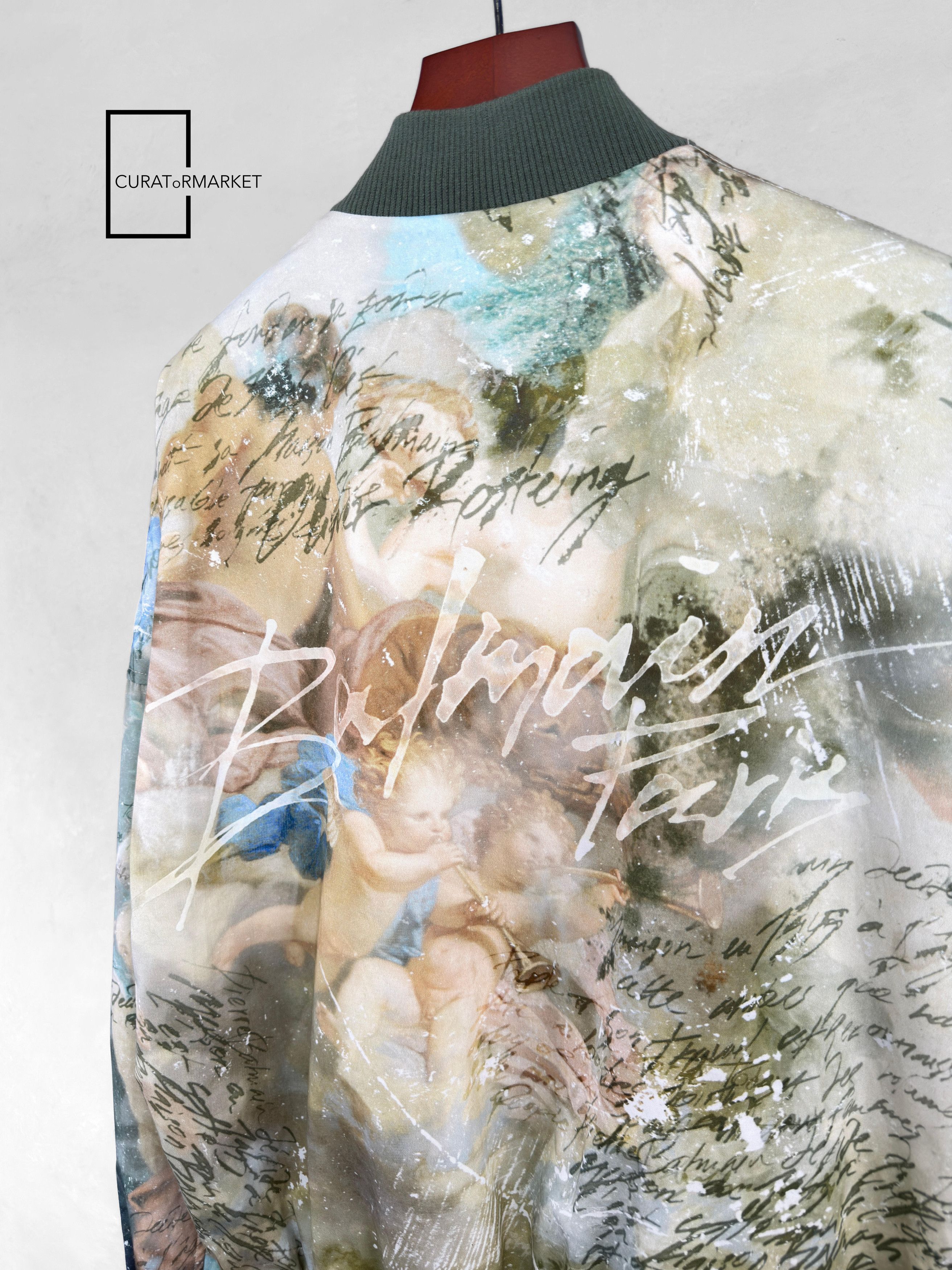 Balmain EU46 Relaxed Art Sky Print Reversible Embossed Logo Zip SS23 Size US S / EU 44-46 / 1 - 7 Thumbnail