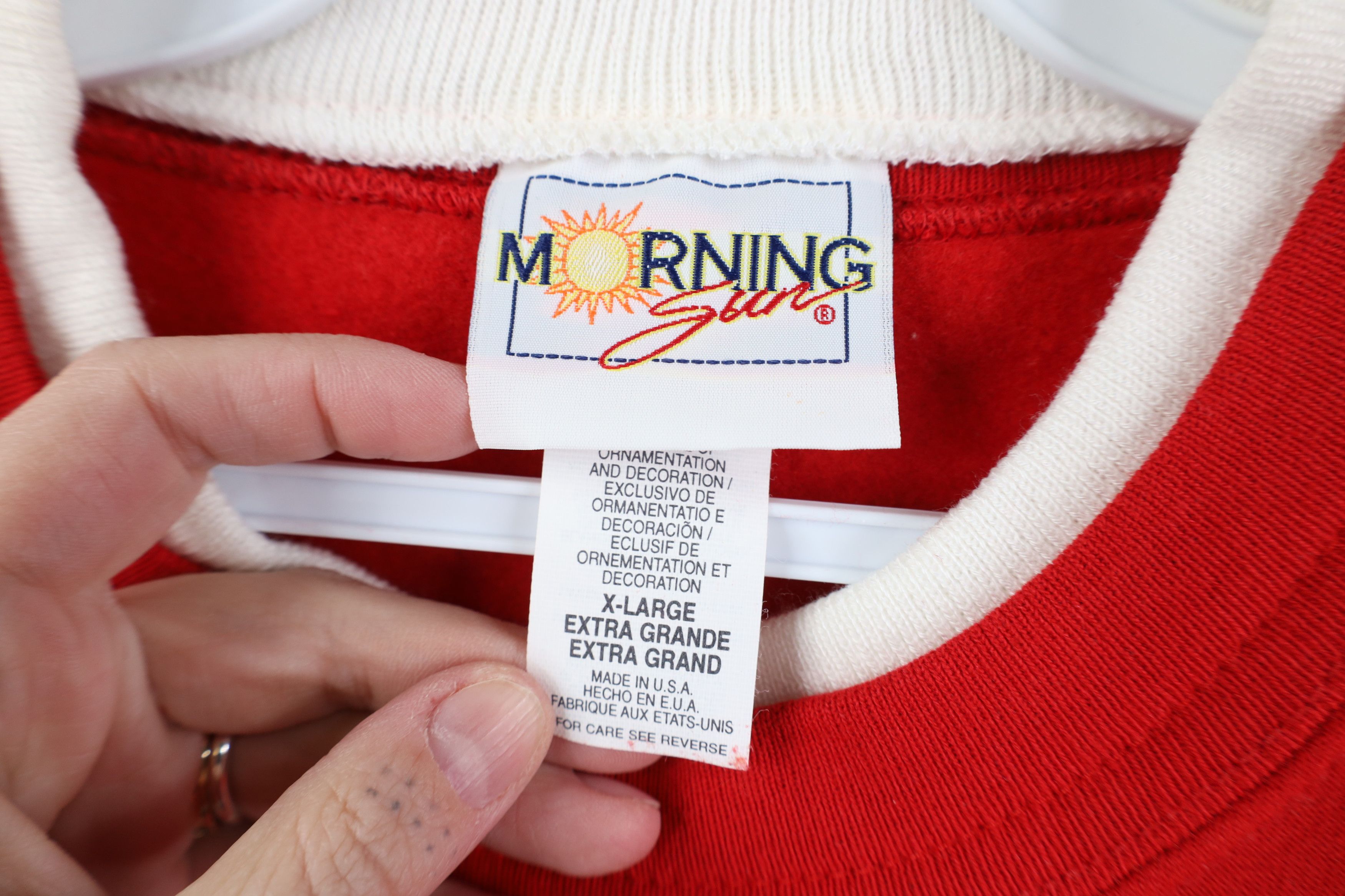 Vintage Vintage 90s Streetwear Lighthouse Crewneck Sweatshirt USA Size XL / US 12-14 / IT 48-50 - 8 Thumbnail