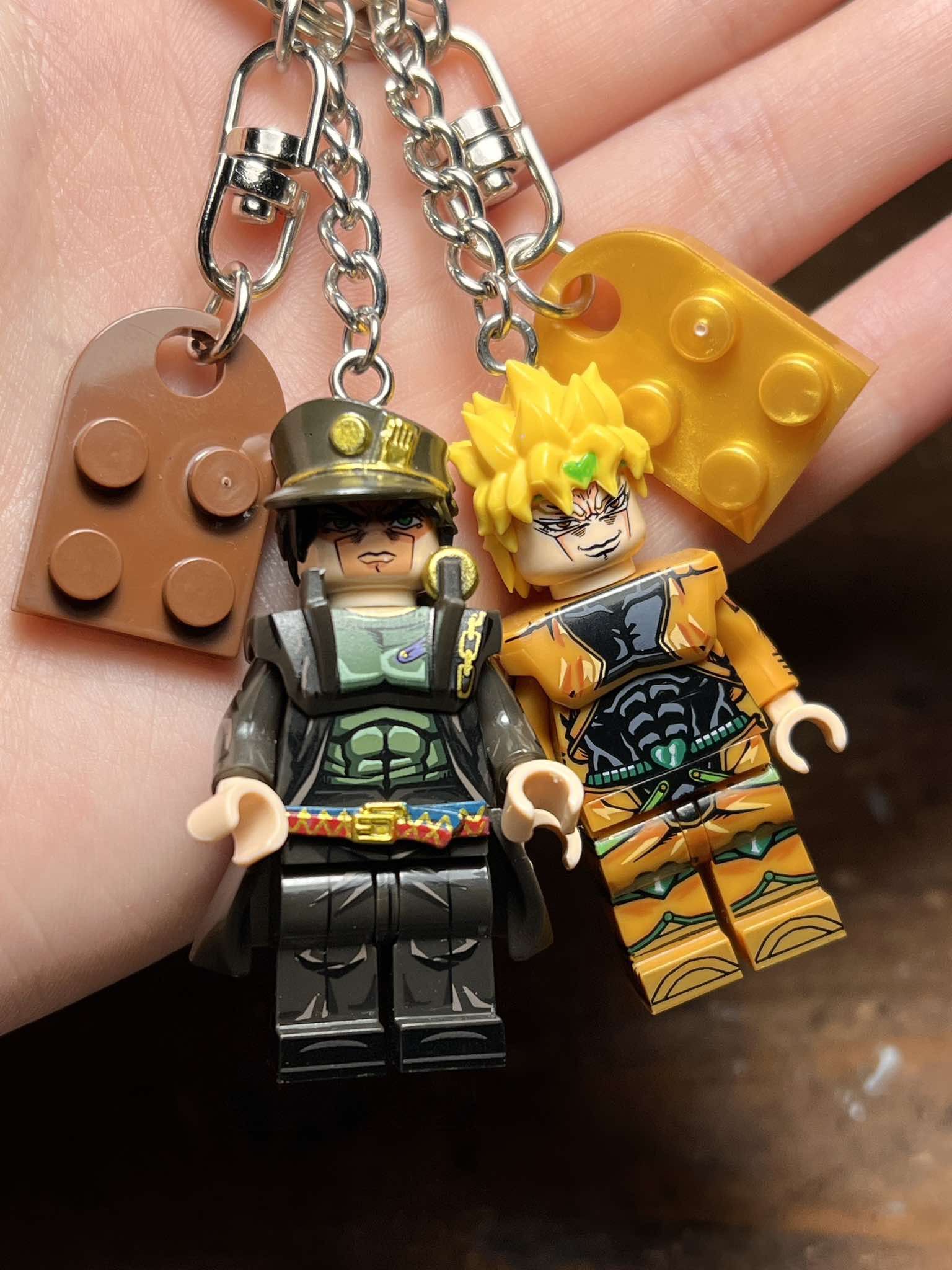 Other Jojo jotaro Dio anime minifigure keychain keyring Size ONE SIZE - 1 Thumbnail