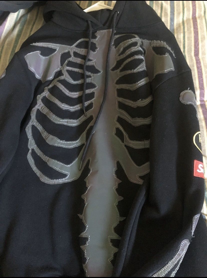 Hudson Hudson Outerwear Streetwear Hudson Reflective Skeleton Hoodie Grailed