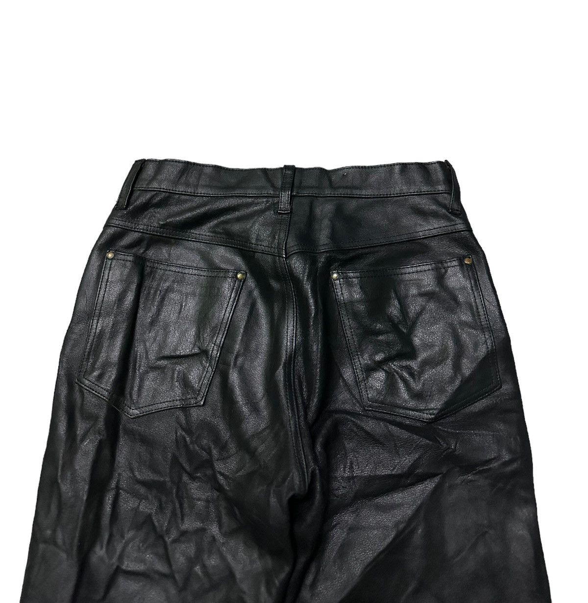 Leather Harley davidson leather pants Size US 30 / EU 46 - 7 Thumbnail