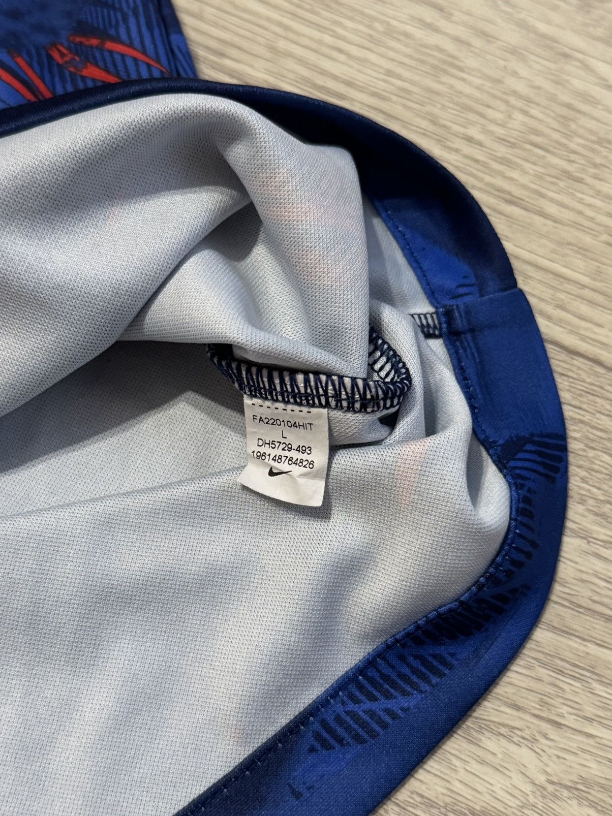 Nike 🔷Nike England 2022/23 Pre-Match Soccer jersey🔷 Size US L / EU 52-54 / 3 - 4 Thumbnail