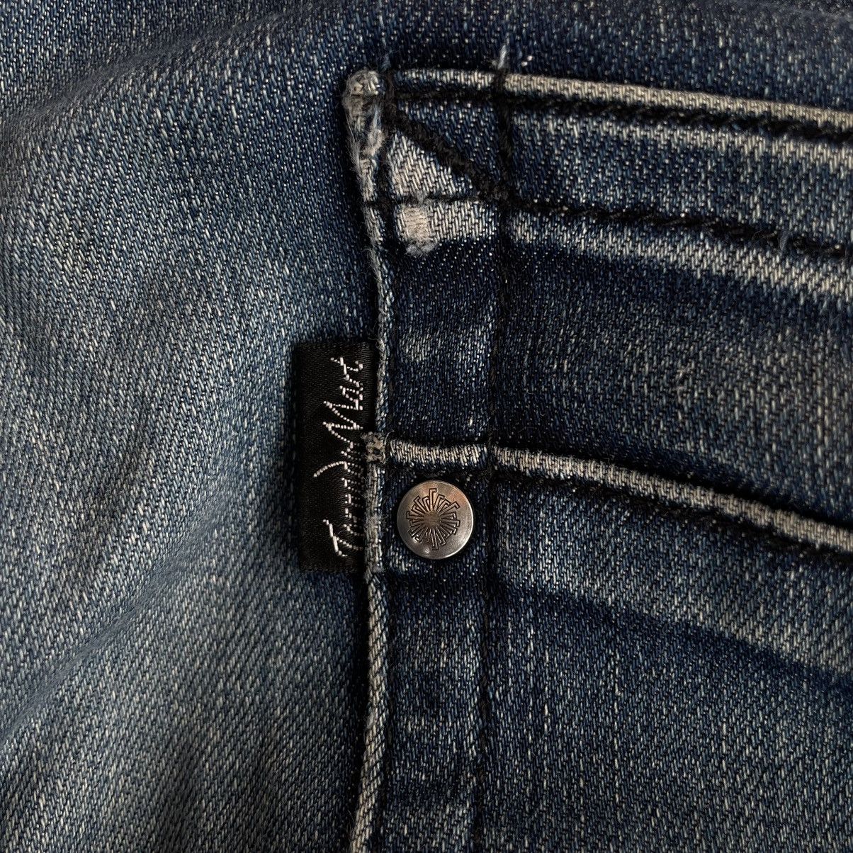 Tornado Mart 🇯🇵 VINTAGE TORNADO MART WASHED FLARE DENIM PANTS Size US 30 / EU 46 - 7 Thumbnail