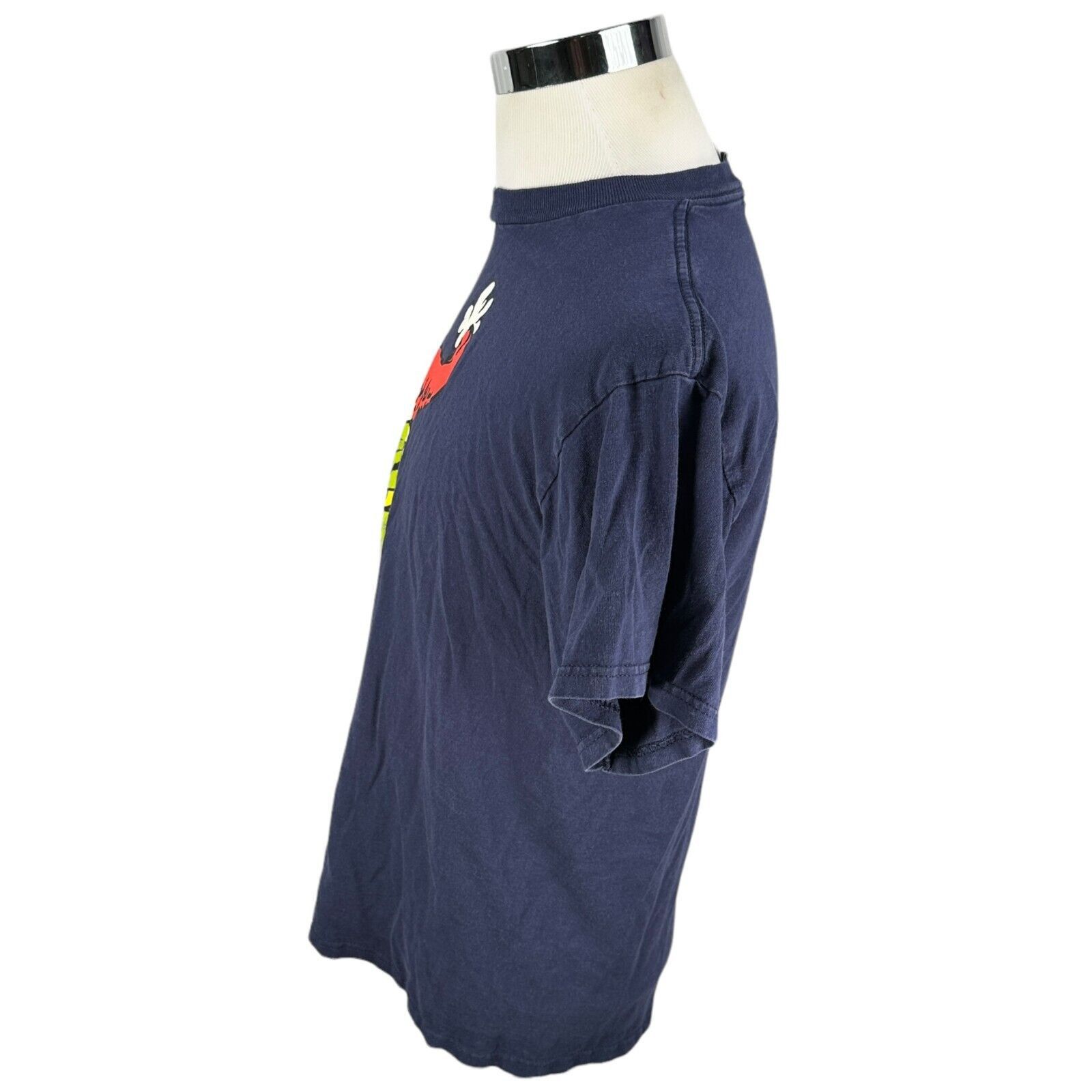 Delta Vintage Santa Grinch Christmas T-Shirt Men Large Blue Cotton Size US L / EU 52-54 / 3 - 3 Thumbnail