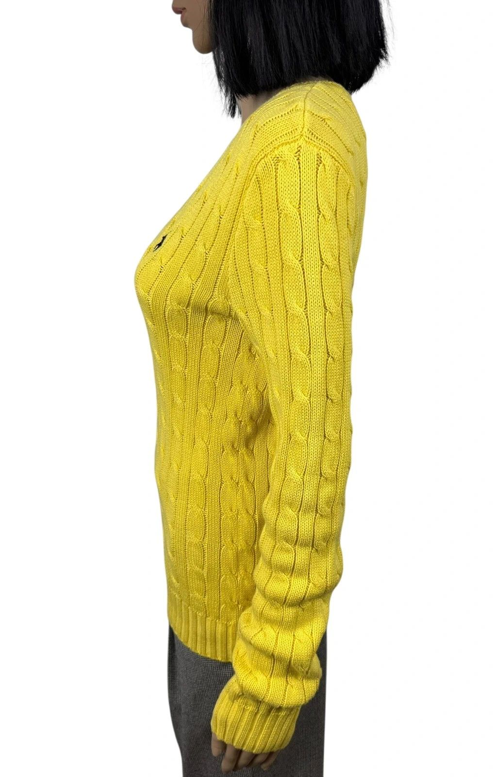 Ralph Lauren Ralph Lauren Cable Knit Sweater V-Neck Vintage size M Size M / US 6-8 / IT 42-44 - 5 Thumbnail