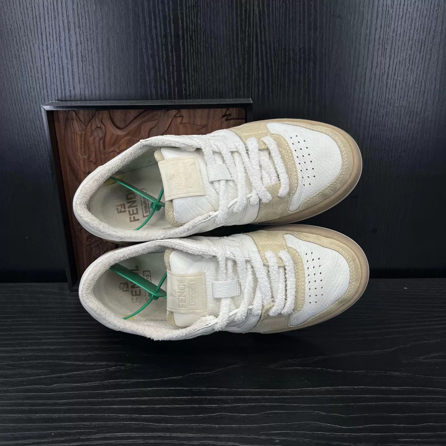 Fendi Fendi Match Gray & White 39 Boxed New Size US 8.5 / IT 38.5 - 8 Thumbnail