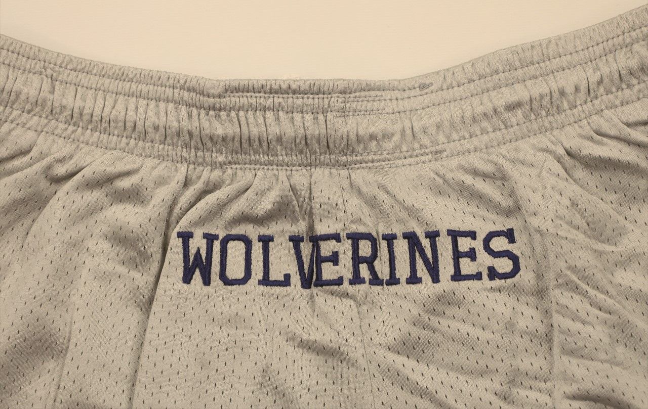 Adidas × Vintage Vintage Adidas University of Michigan Football Shorts USA Size US 36 / EU 52 - 11 Thumbnail