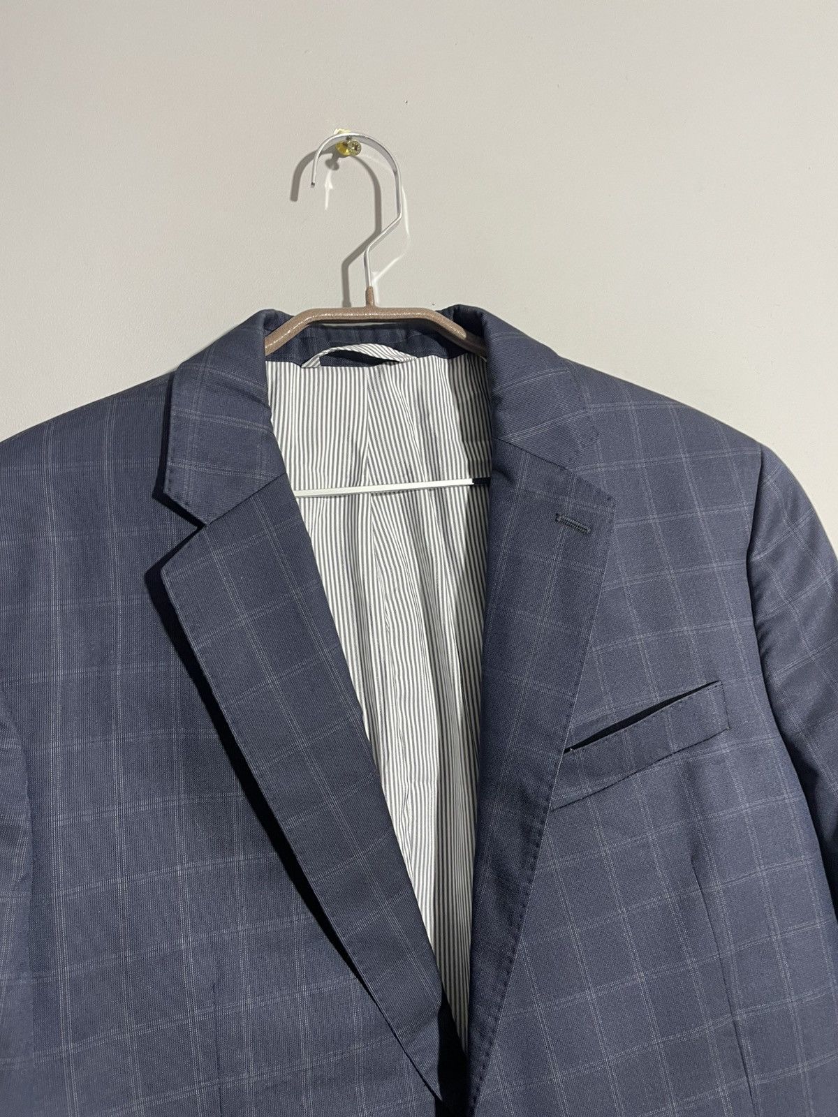 Todd Snyder Todd Snyder Mayfair Fit Check pattern wool mens suit Size 42R - 15 Thumbnail