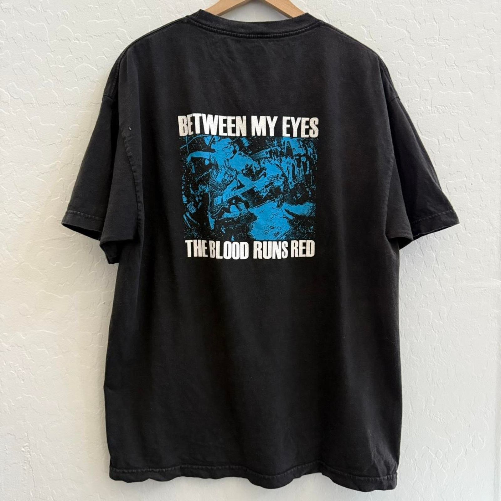 Other Vintage 90s Piece of Mind Band Punk T-Shirt Size US XL / EU 56 / 4 - 2 Thumbnail