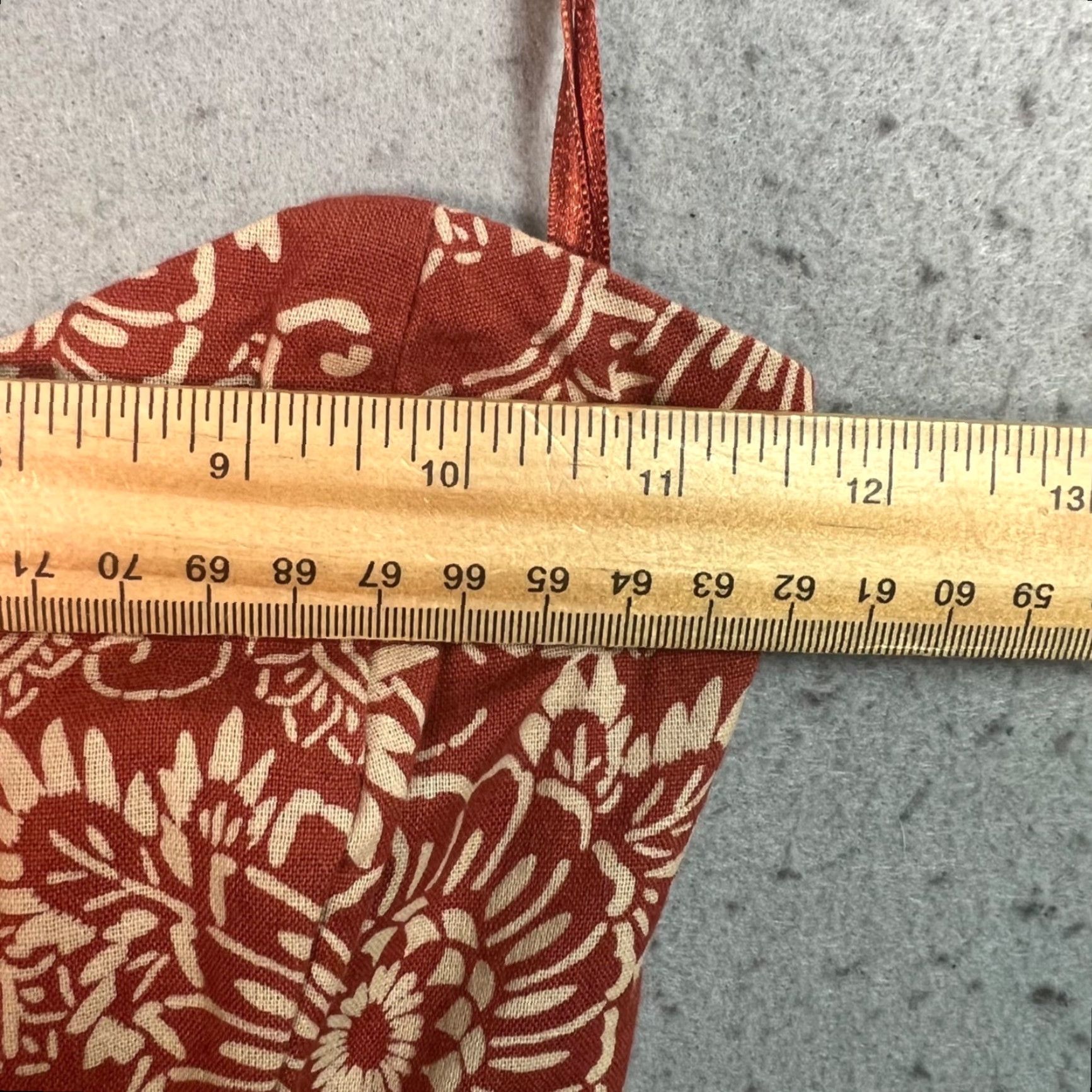 French Connection French Connection Dress Womens 2 Red Floral Bubble Hem Cotton Flax Blend Size XS / US 0-2 / IT 36-38 - 5 Thumbnail