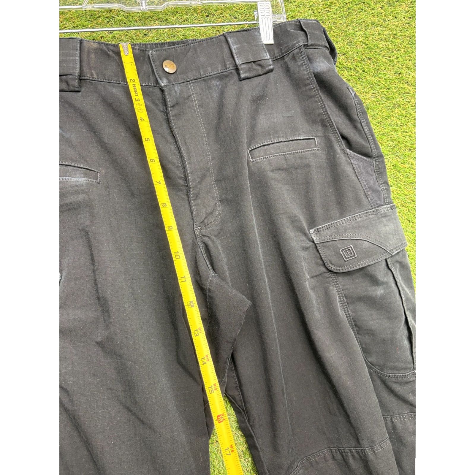 Vintage VINTAGE 511 Tactical Pants Mens Cargo Workwear Ripstop Black 36 30x34 Pockets Logo Size US 36 / EU 52 - 4 Thumbnail
