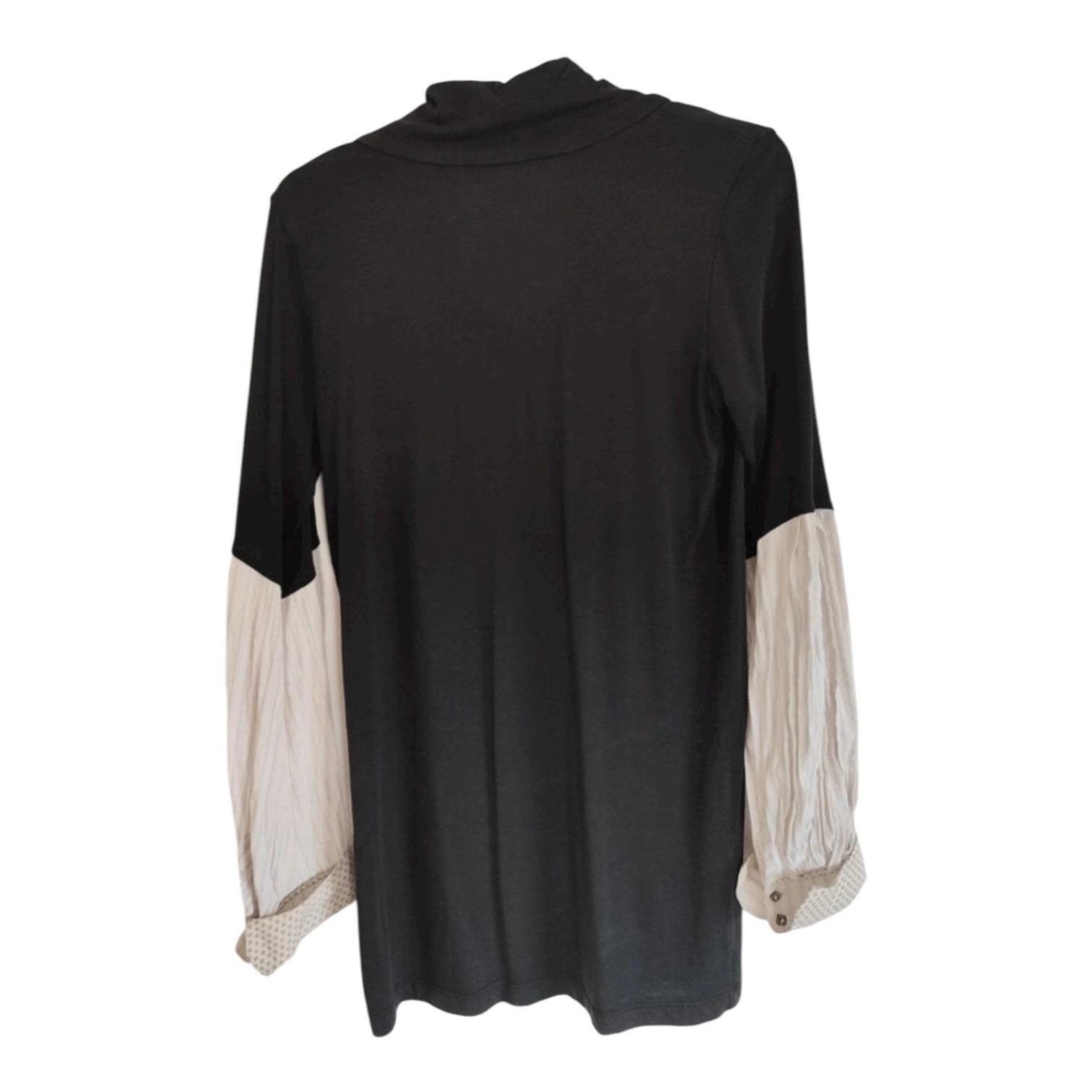 Cop Copine The Cop Copine Layered Draped Shirt Size ONE SIZE - 2 Thumbnail