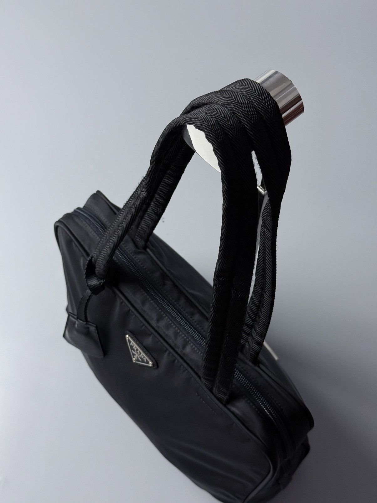 Prada Vintage Prada Bowling Bag Size ONE SIZE - 3 Thumbnail
