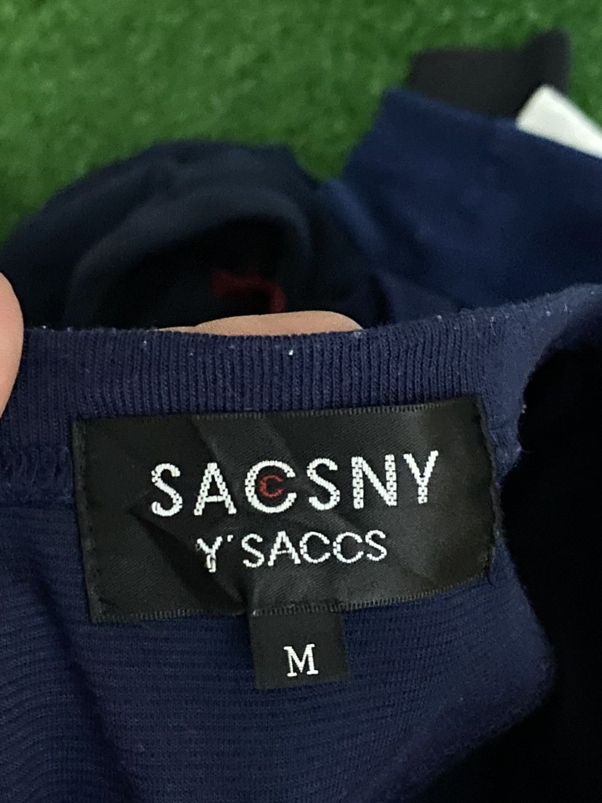 Yohji Yamamoto Sacsny Y’saccs by Yohji Yamamoto Tee Size US M / EU 48-50 / 2 - 11 Thumbnail