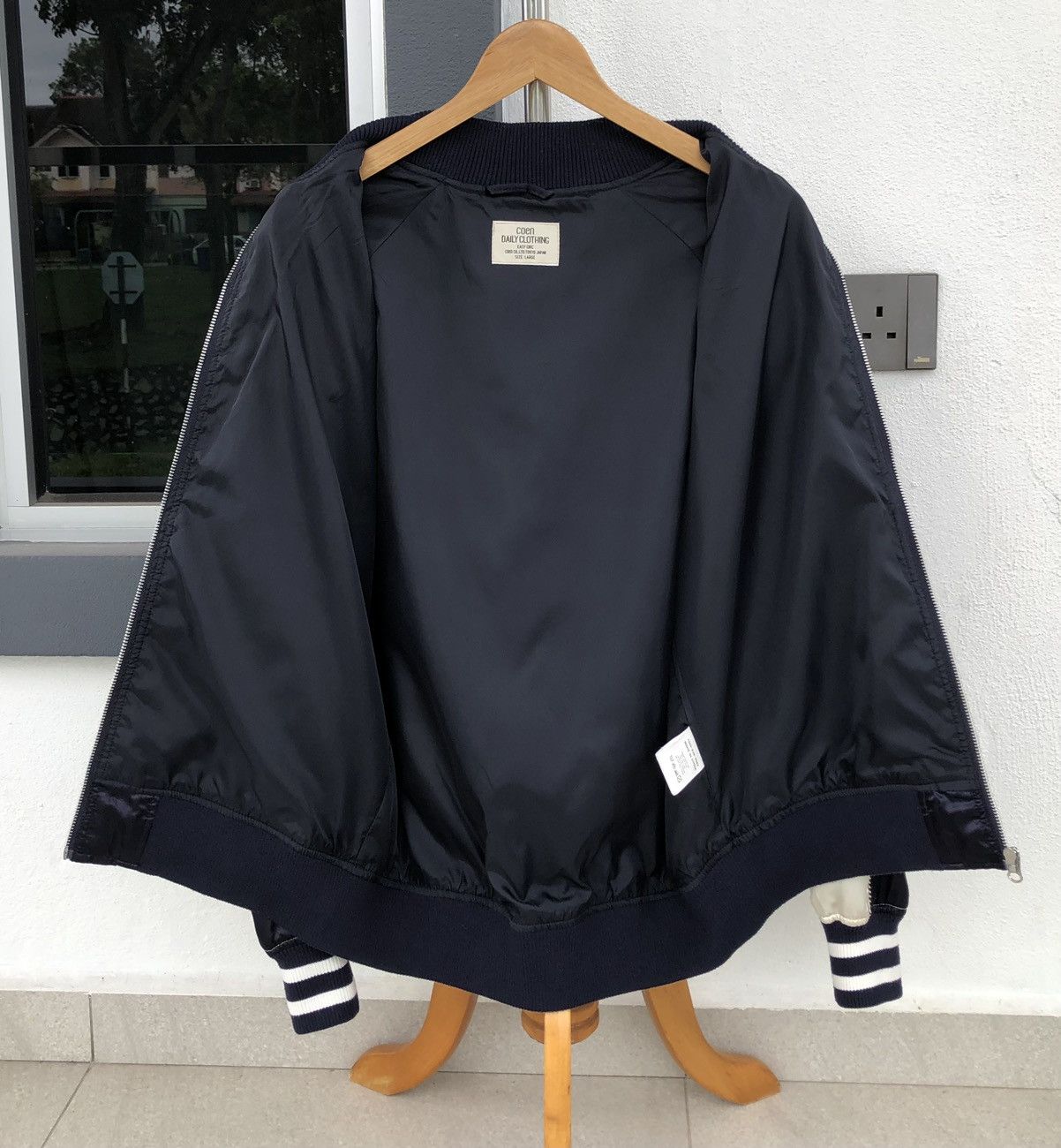 Japanese Brand Japanese Brand Coen Daily Clothing Sukajan Bomber Jacket Size US L / EU 52-54 / 3 - 11 Thumbnail