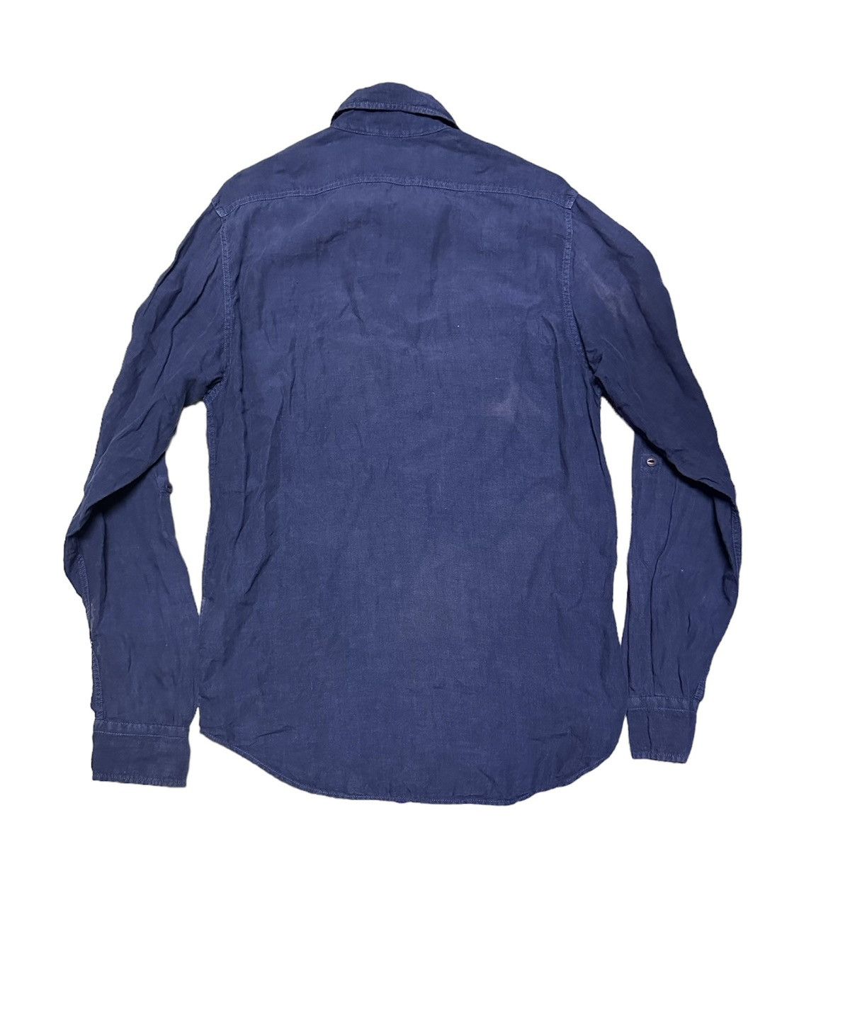 Nigel Cabourn Nigel Carbourn linen shirt button down Size US M / EU 48-50 / 2 - 2 Thumbnail