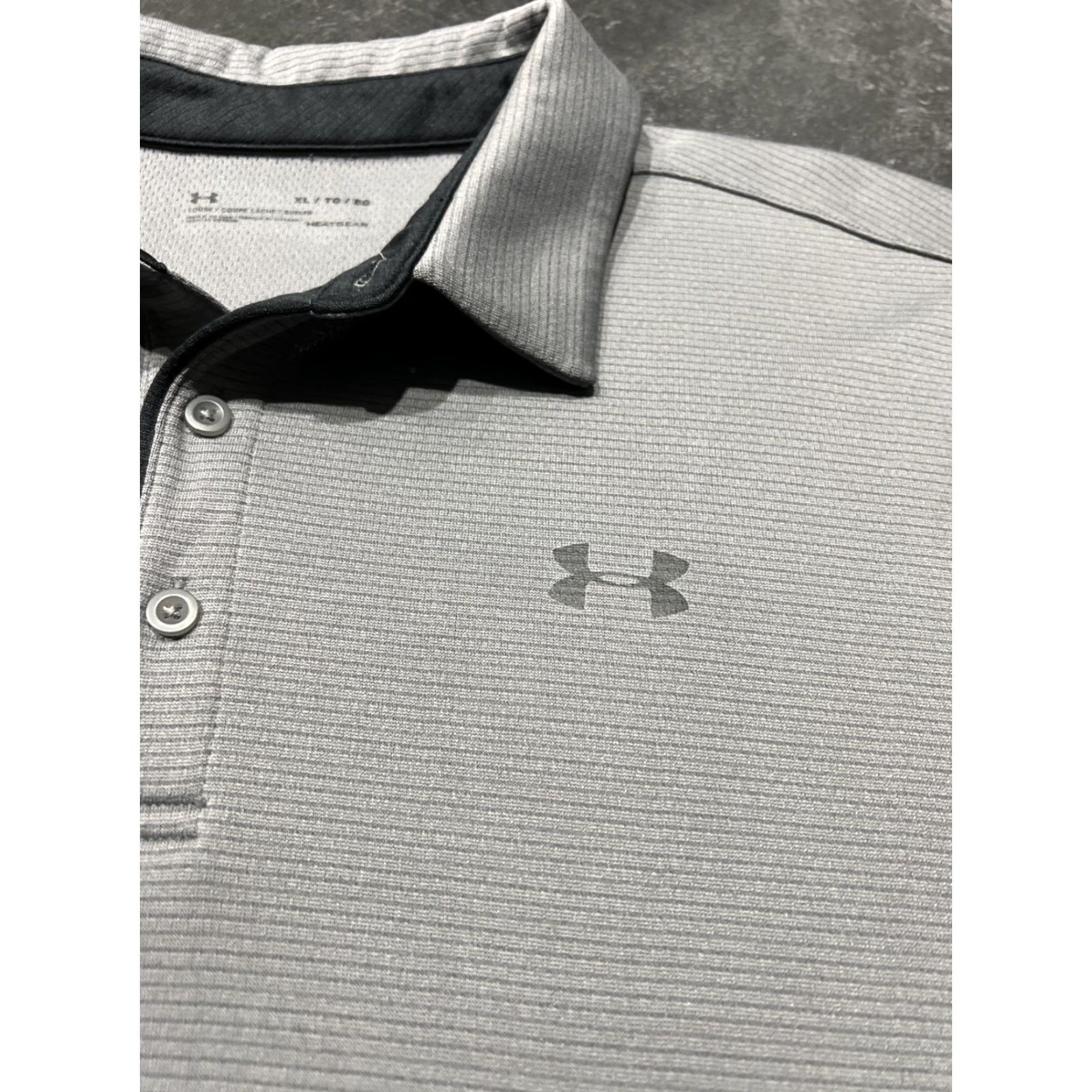 Under Armour Under Armour UA Tech Polo Shirt Gray Men’s XL Short Sleeve S/S - Golf Polo, Regular Fit, Logo, Breathable, Moisture Wicking Size US L / EU 52-54 / 3 - 2 Thumbnail
