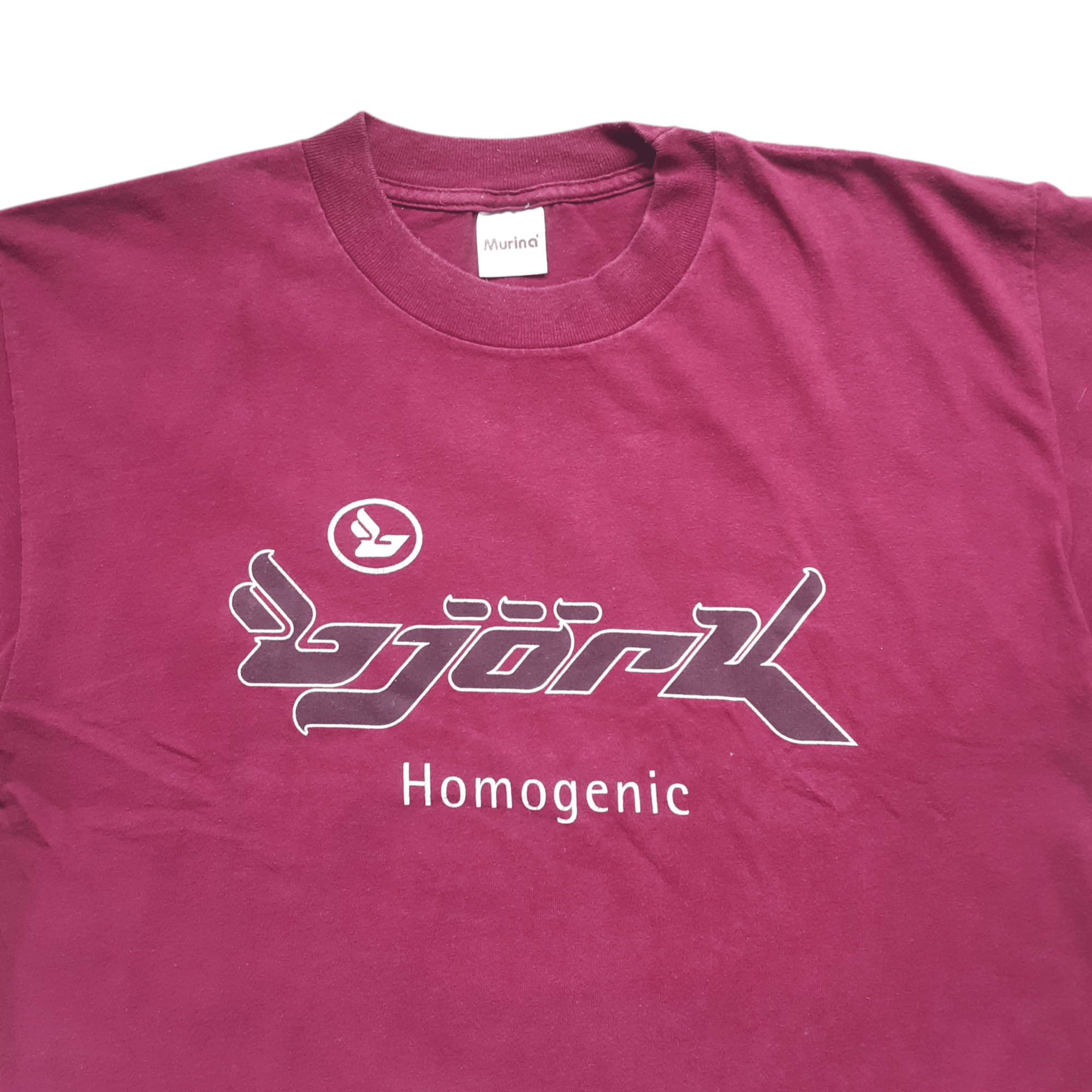 Vintage Vintage Original BJORK ~ Homogenic 1997 T Shirt Size US L / EU 52-54 / 3 - 2 Thumbnail