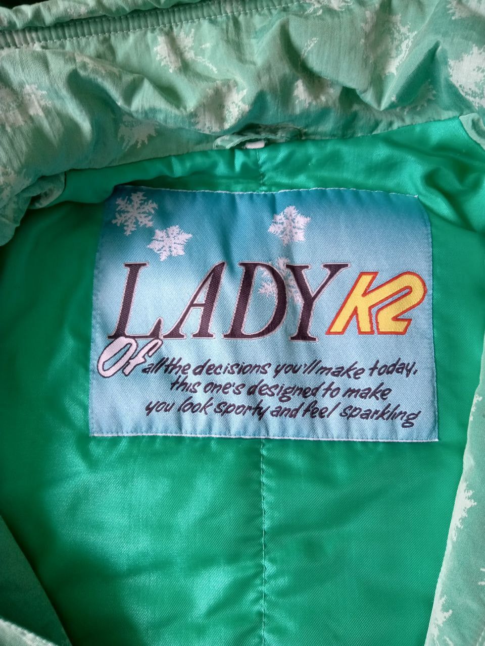 Other Lady K2 Vintage Sport Jacket 90s 2000s Y2K Size M / US 6-8 / IT 42-44 - 4 Thumbnail