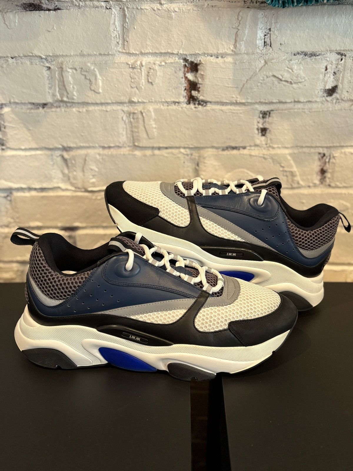 Dior Dior B22 Navy Clean NB Size 46 Size US 13 / EU 46 - 1 Thumbnail