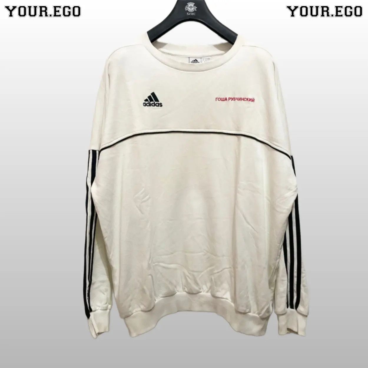 Gosha Rubchinskiy × adidas, SWEAT Gosha Rubchinskiy Adidas Sweat Top, $342 | farfetch.com