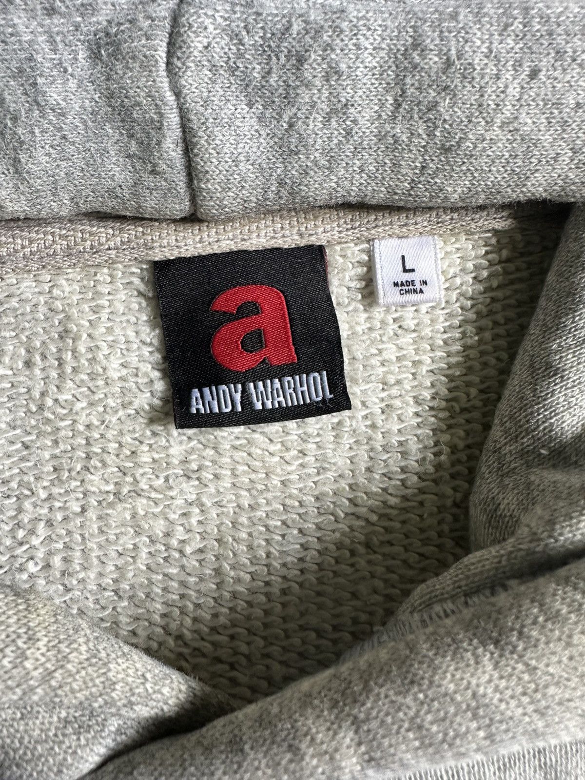Andy Warhol × Uniqlo Vtg andy warhol Camouflage Big logo hoodie Size US L / EU 52-54 / 3 - 5 Thumbnail