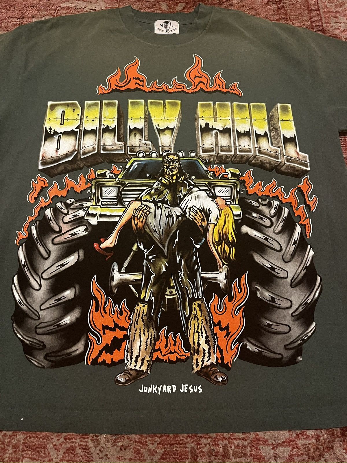Billy Hill × Warren Lotas Warren Lotas x Billy Hill Junkyard Jesus Tee Size US M / EU 48-50 / 2 - 2 Thumbnail